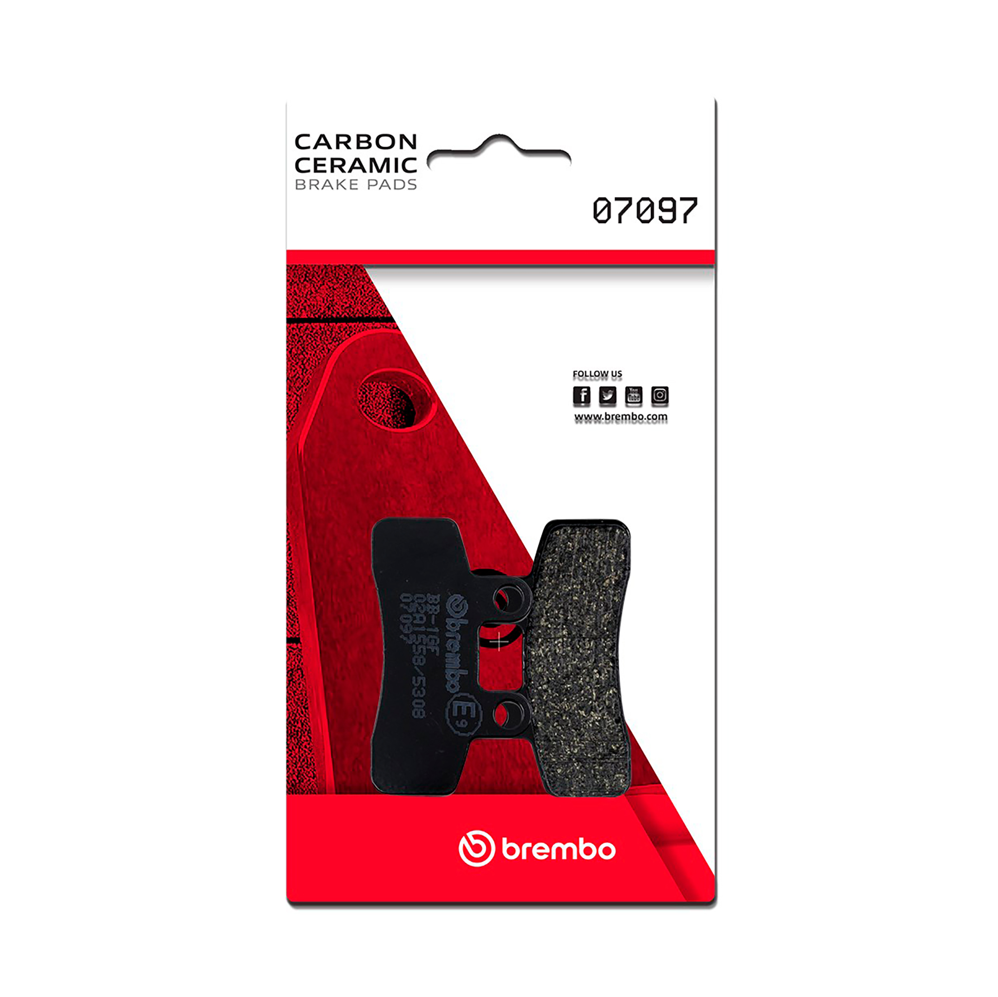 Brzdové obloženie BREMBO 07097 CC SCOOTER