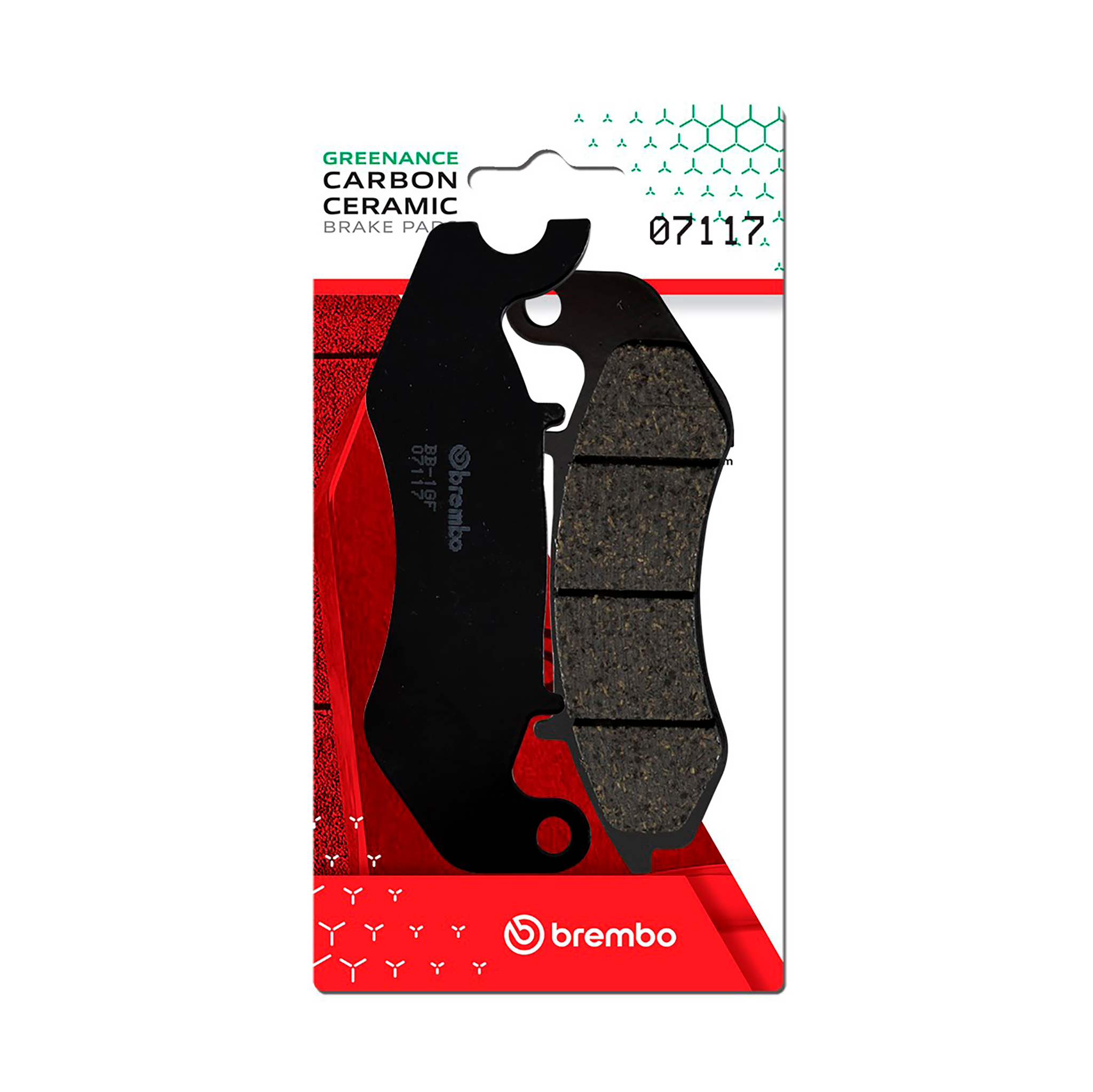 Brzdové obloženie BREMBO 07117 CC SCOOTER