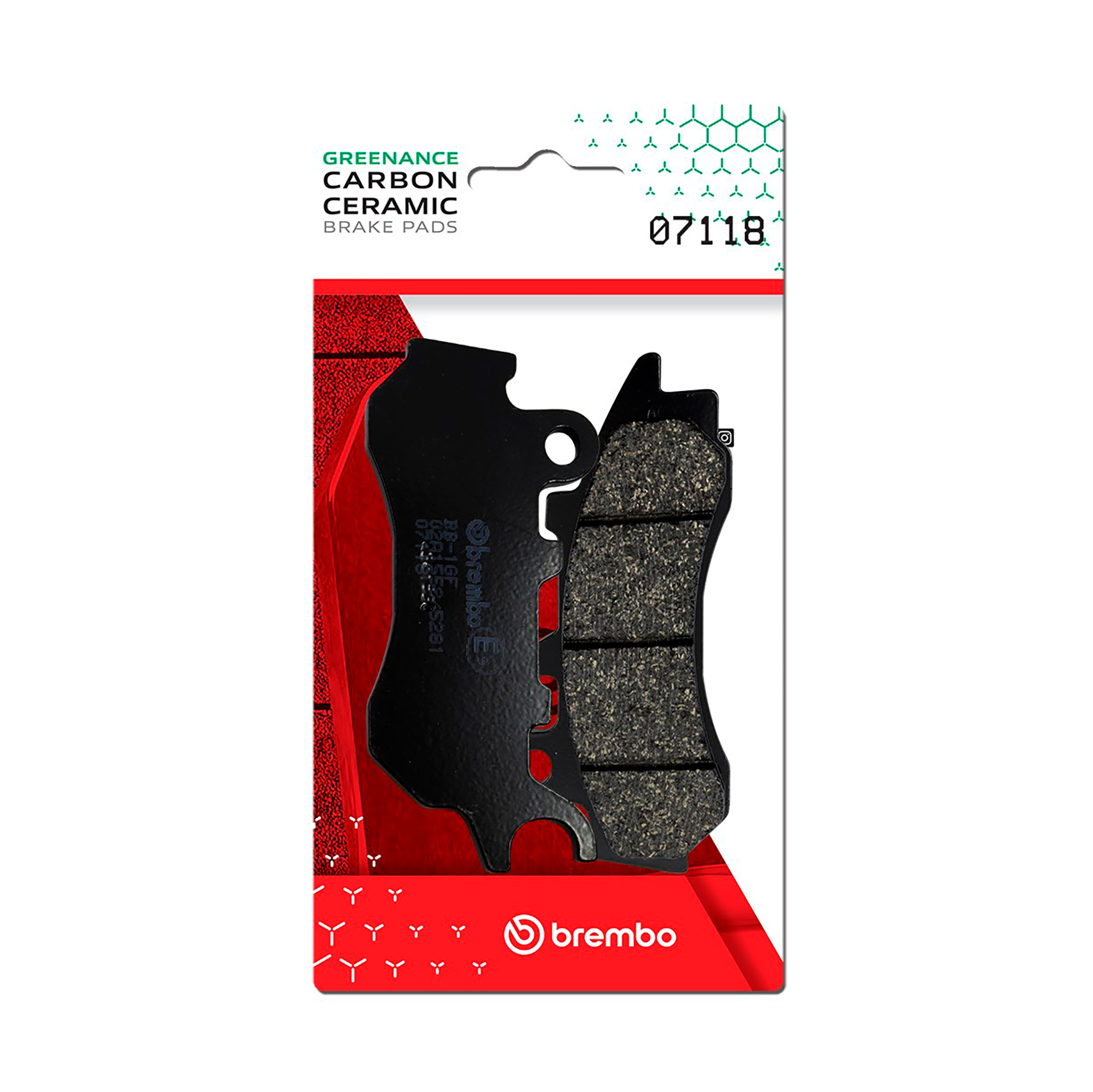 Brzdové obloženie BREMBO 07118 CC SCOOTER pre HONDA PCX 125 (WW 125) 2018-2026, HONDA PCX 150 (WW 150) 2018-2020