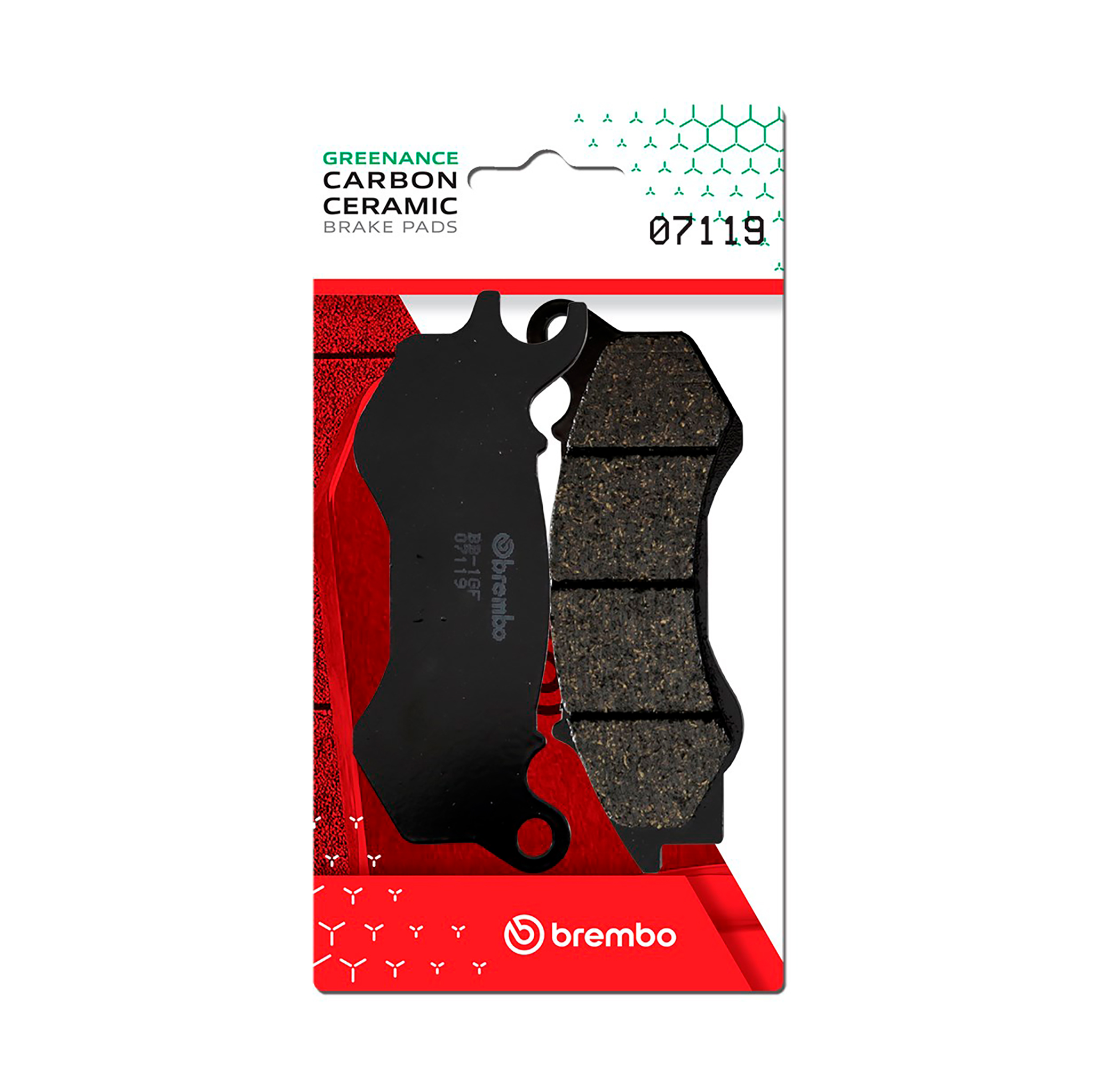 Brzdové obloženie BREMBO 07119 CC SCOOTER