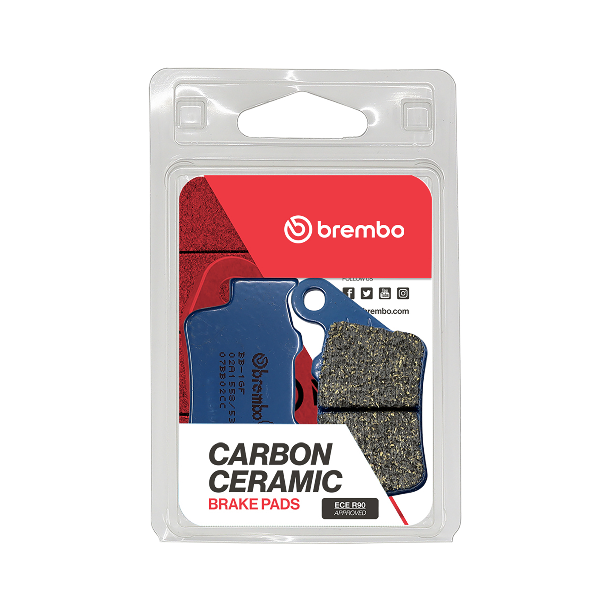 Brzdové obloženie BREMBO 07BB02CC CC ROAD
