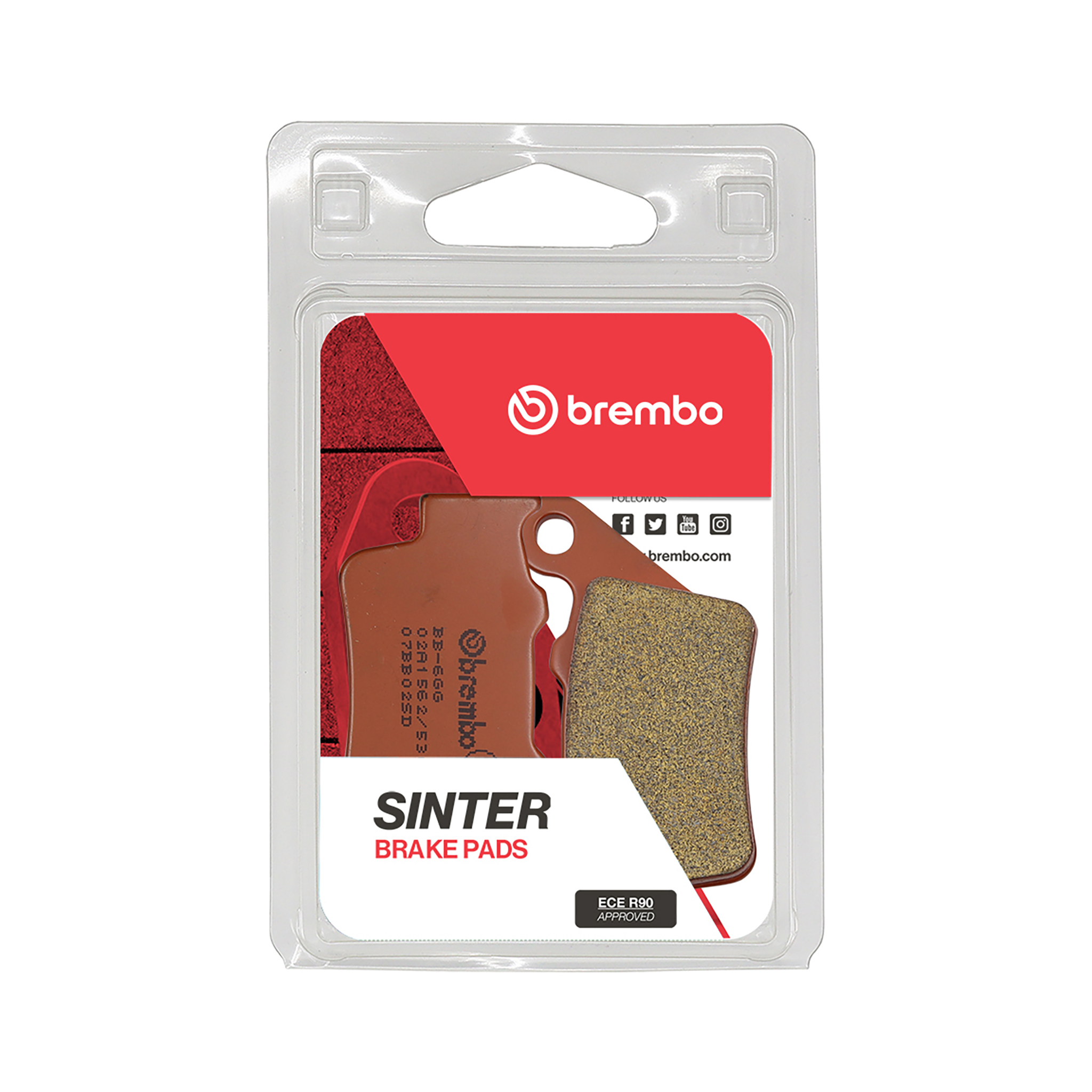 Brzdové obloženie BREMBO 07BB02SD