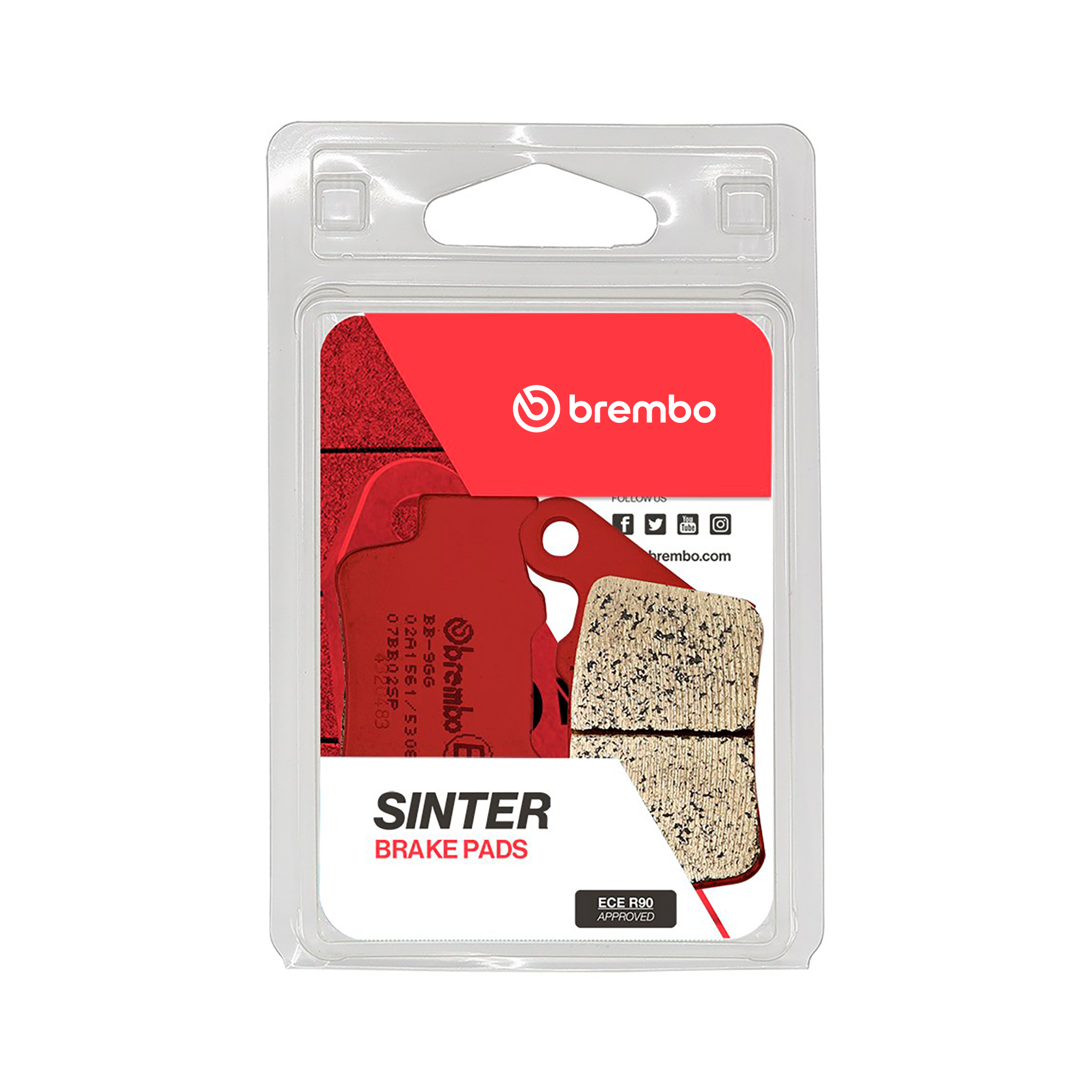 Brzdové obloženie BREMBO 07BB02SP