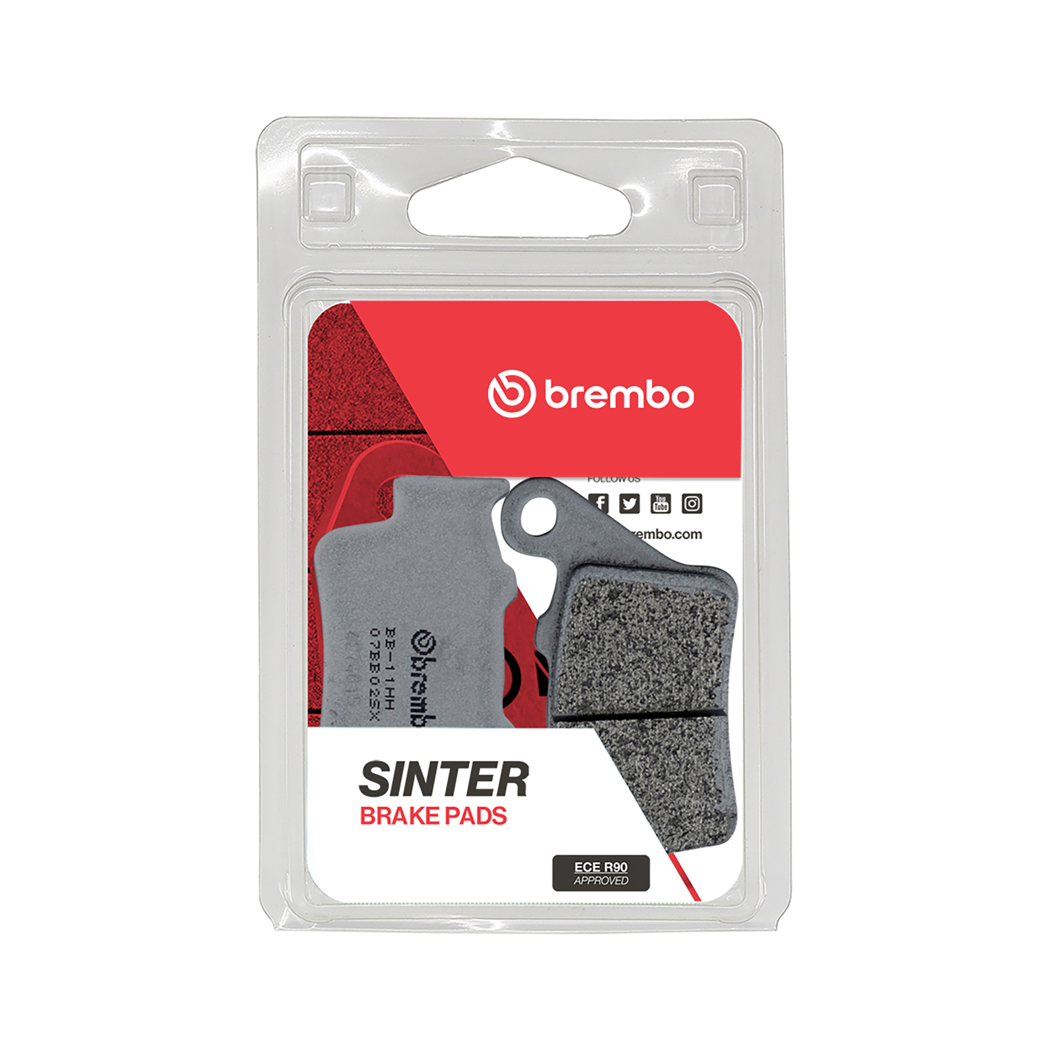 Brzdové obloženie BREMBO 07BB02SX