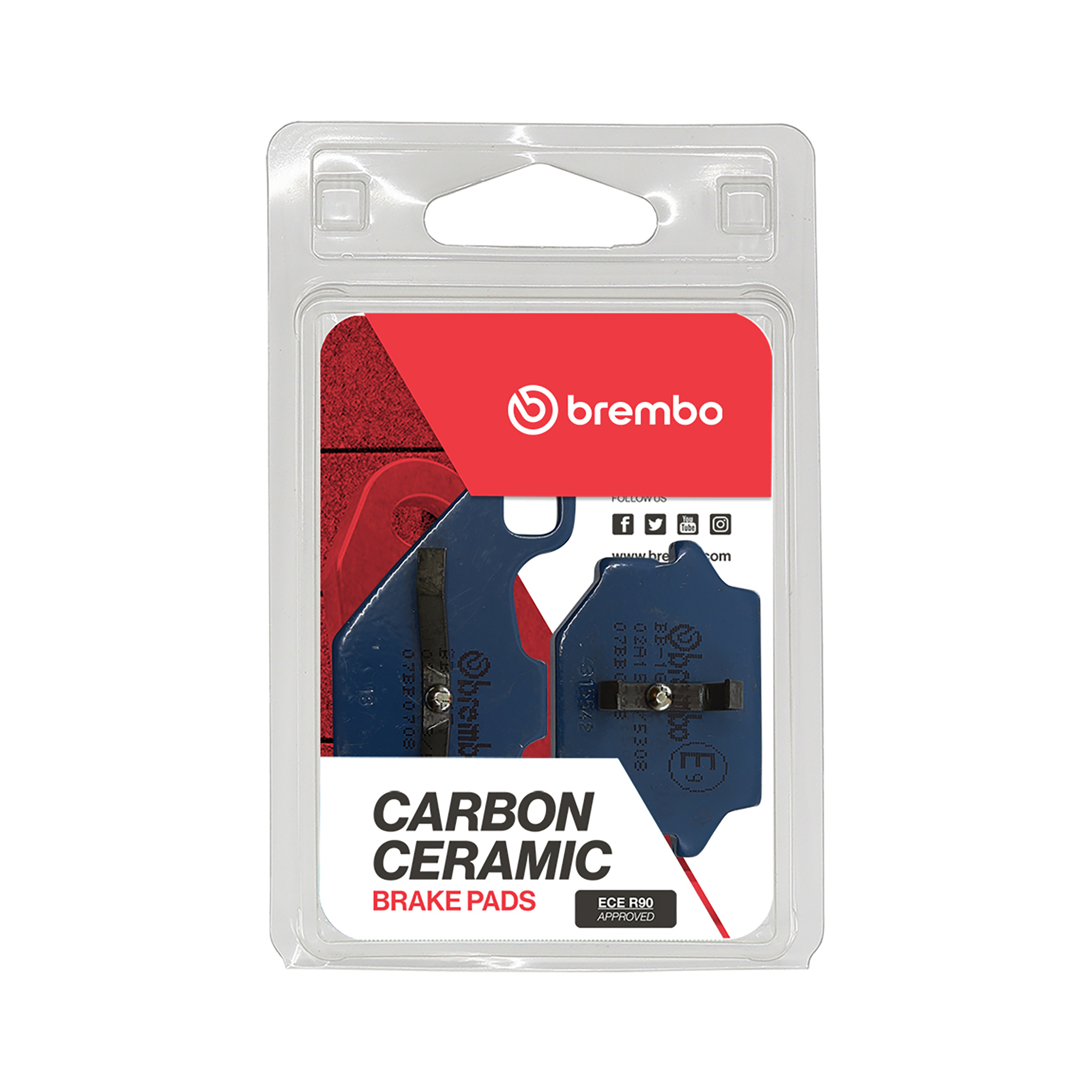 Brzdové obloženie BREMBO 07BB0708 CC ROAD