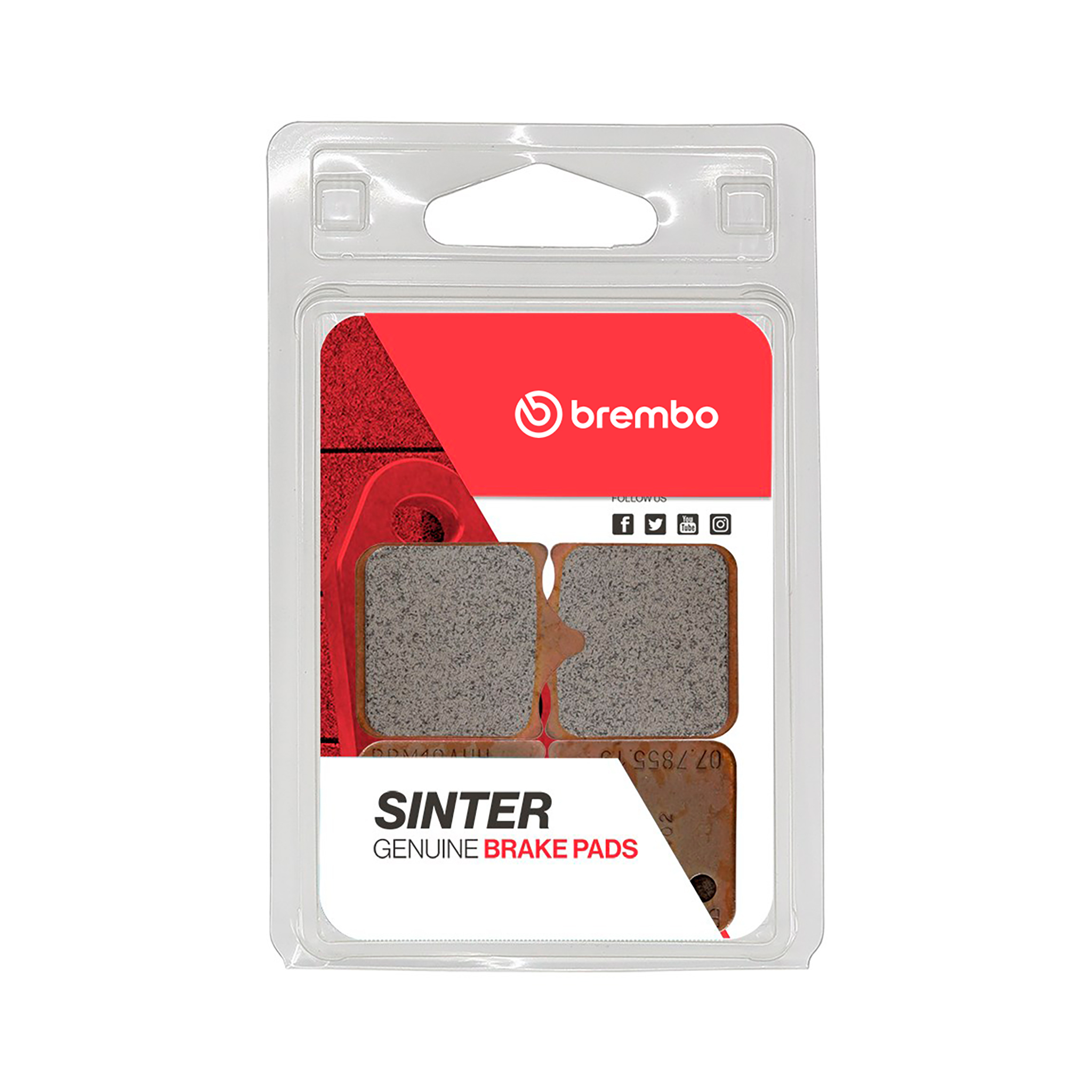 Brzdové obloženie BREMBO 07BB3396 GENUINE