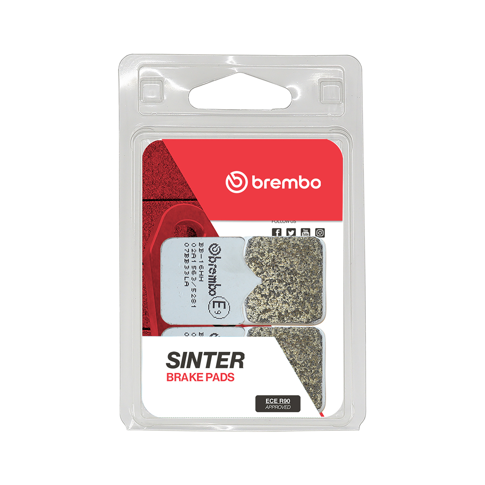 Brzdové obloženie BREMBO 07BB33LA