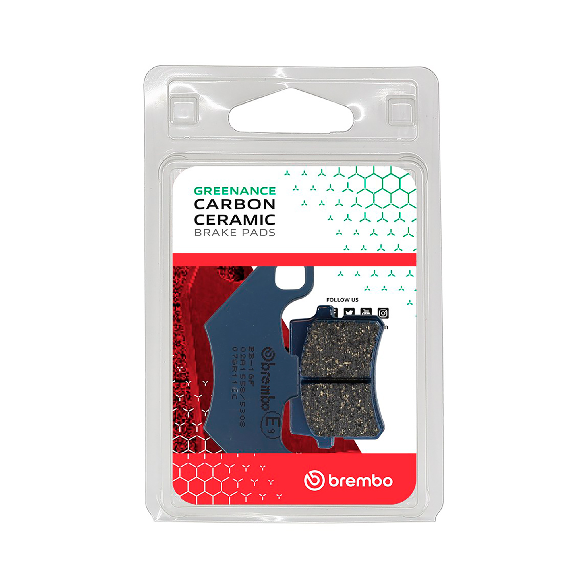 Brzdové obloženie BREMBO 07GR11CC CC ROAD