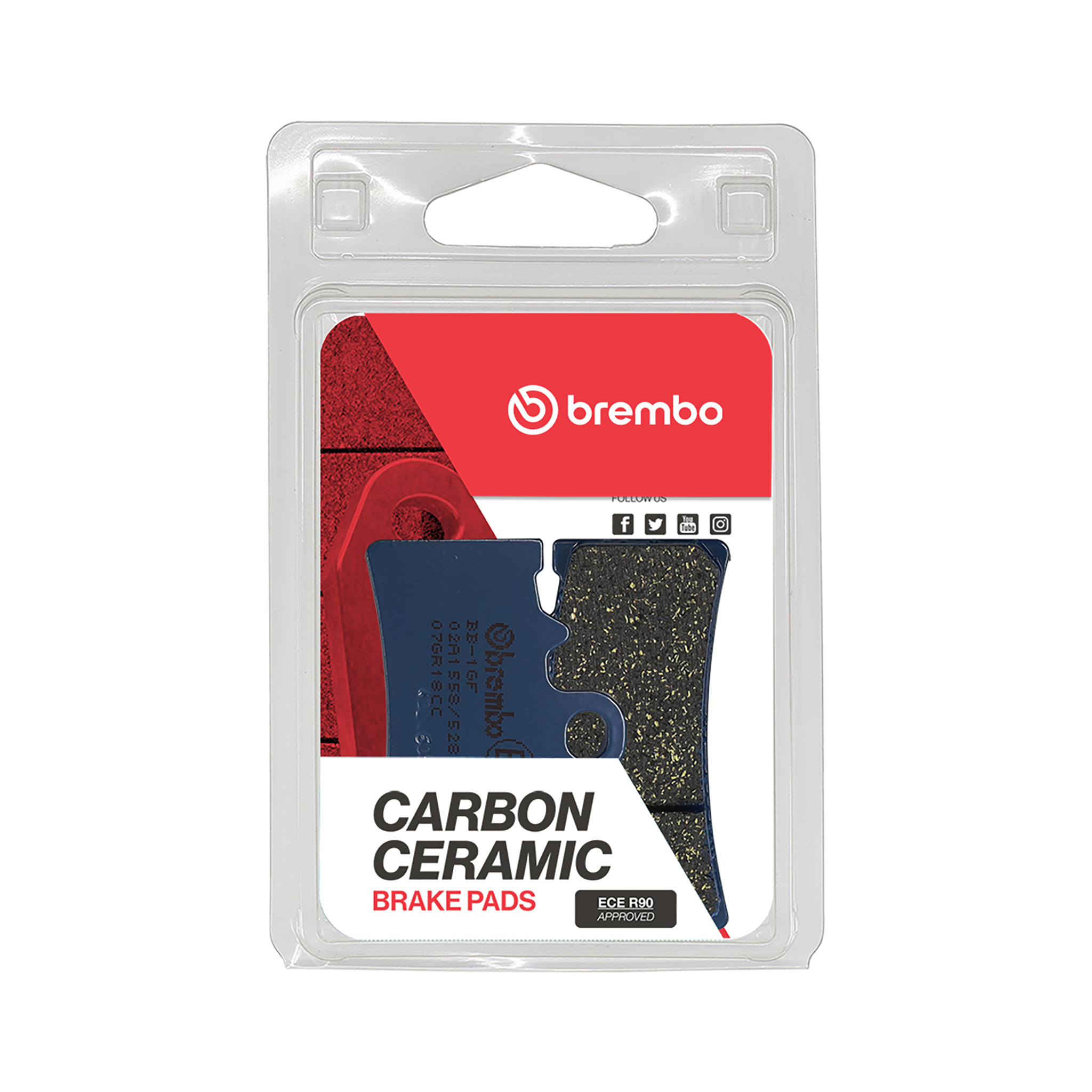 Brzdové obloženie BREMBO 07GR18CC CC ROAD