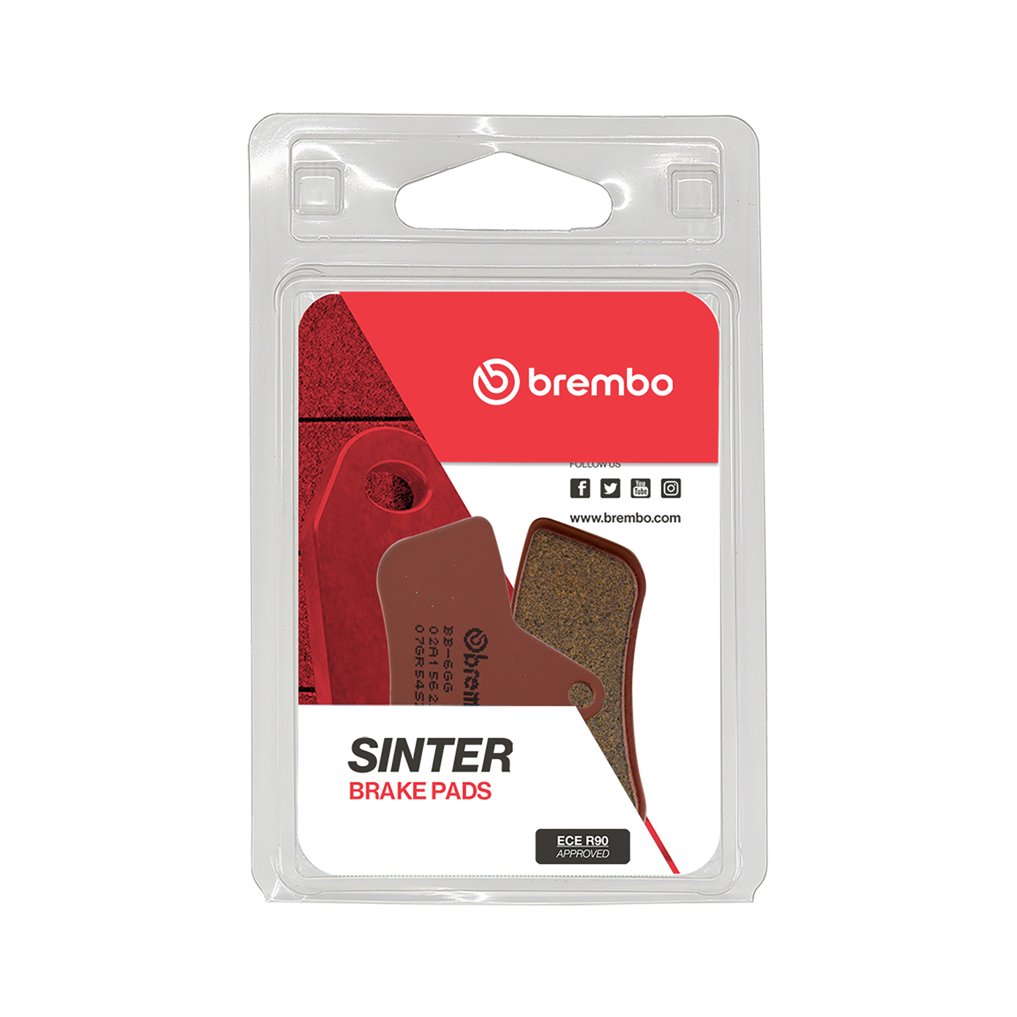 Brzdové obloženie BREMBO 07GR54SD
