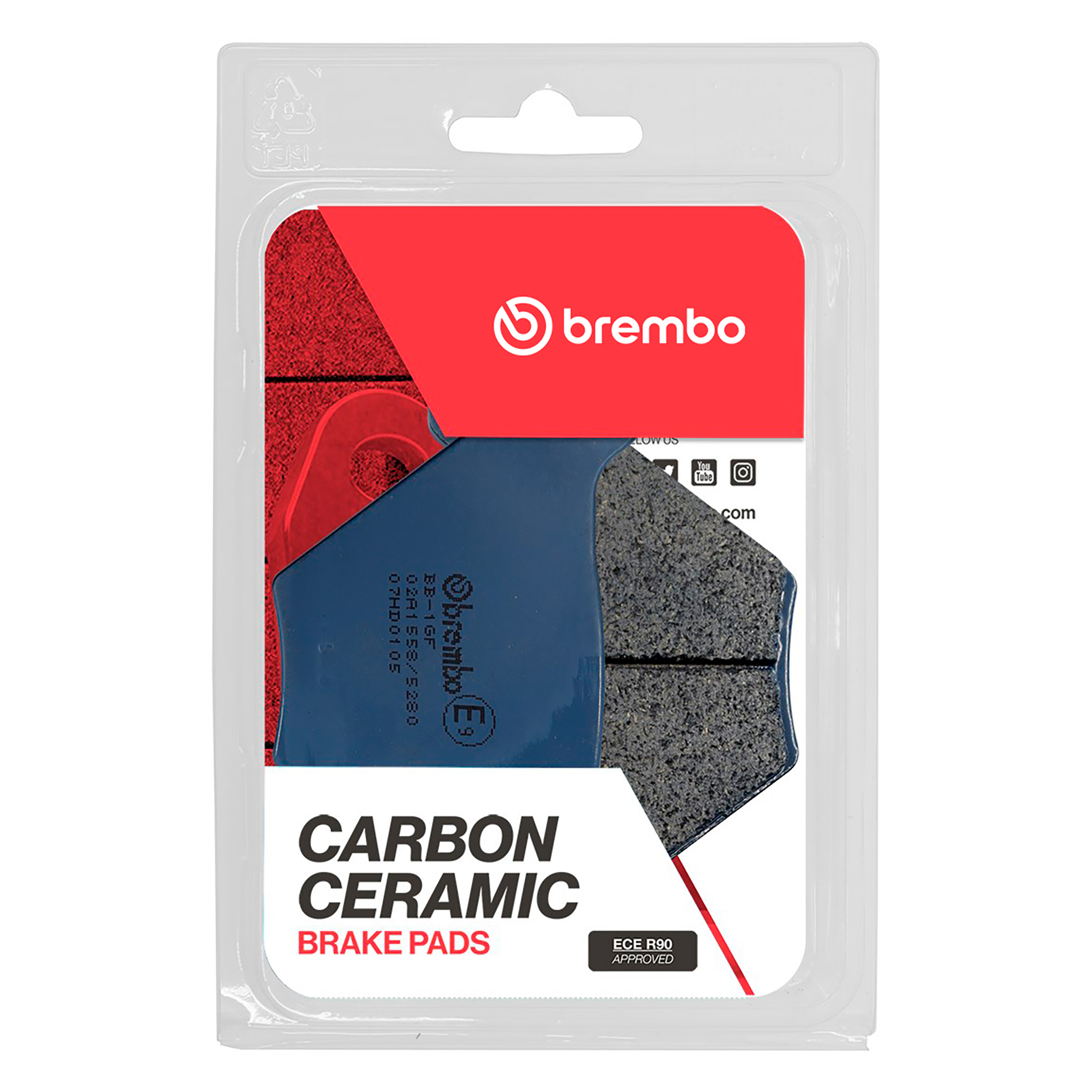 Brzdové obloženie BREMBO 07HD0105 CC ROAD