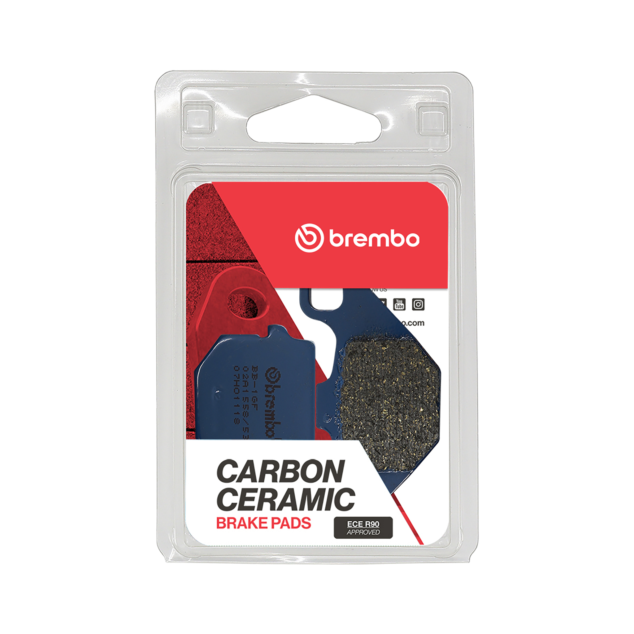 Brzdové obloženie BREMBO 07HO1118 CC ROAD