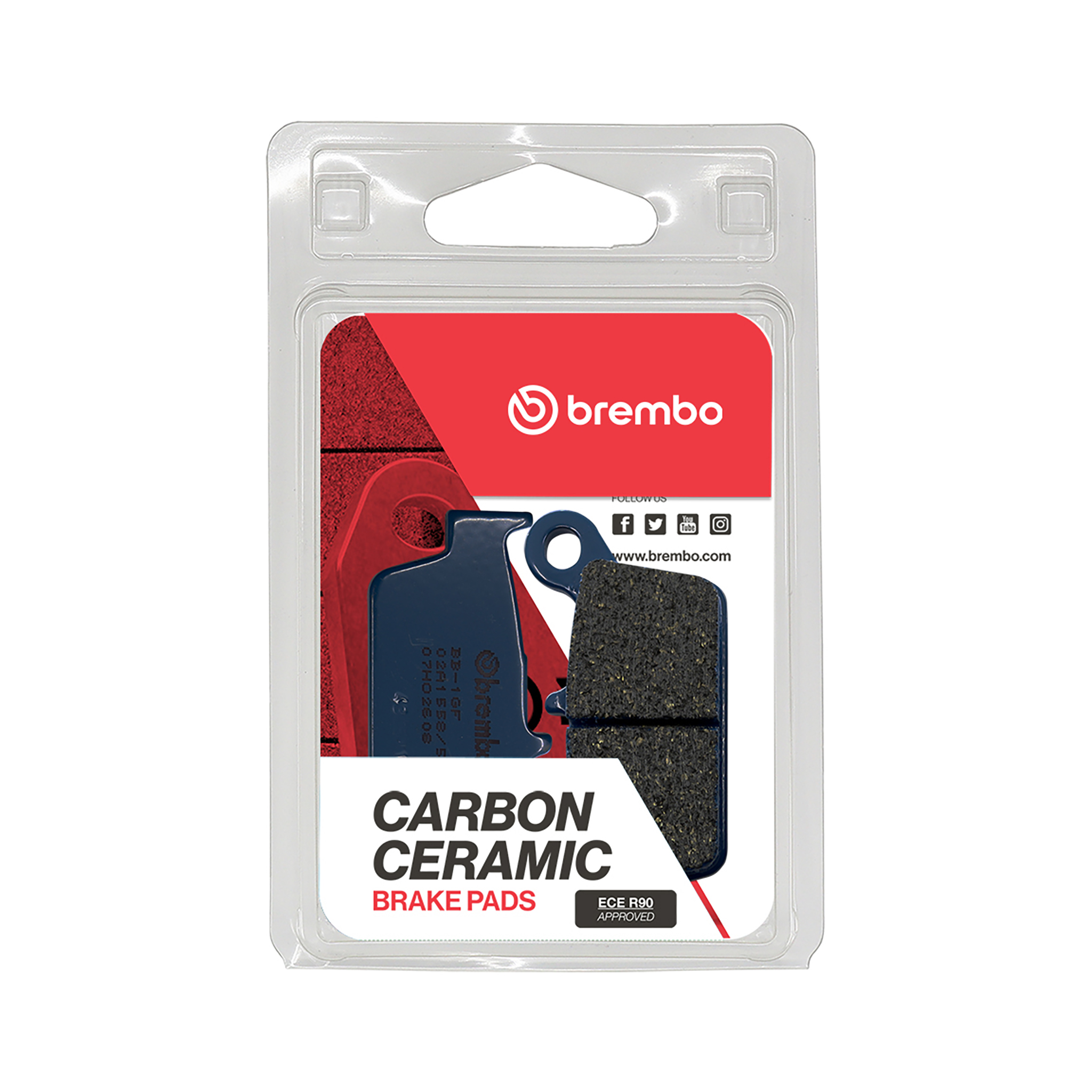 Brzdové obloženie BREMBO 07HO2608 CC ROAD