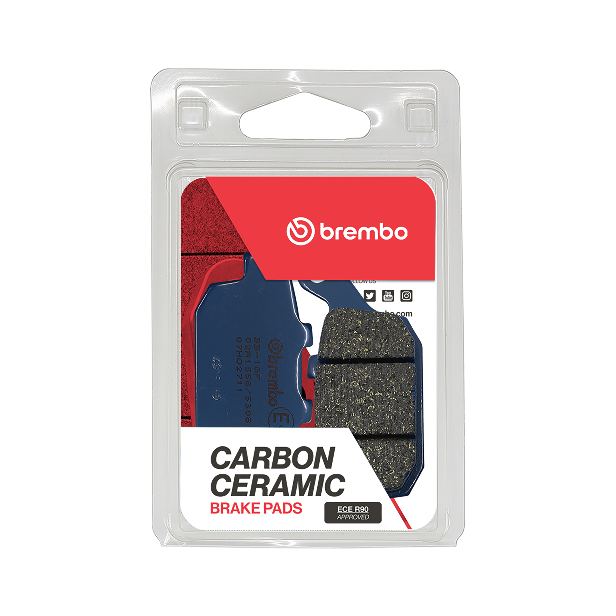 Brzdové obloženie BREMBO 07HO2711 CC ROAD