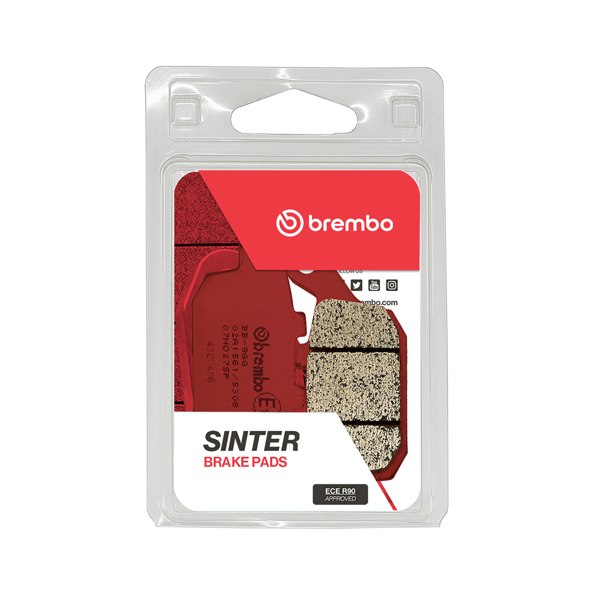 Brzdové obloženie BREMBO 07HO27SP