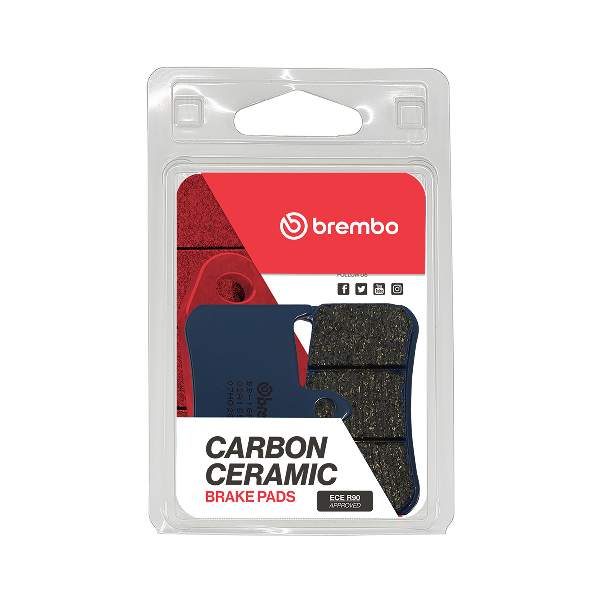 Brzdové obloženie BREMBO 07HO2807 CC ROAD