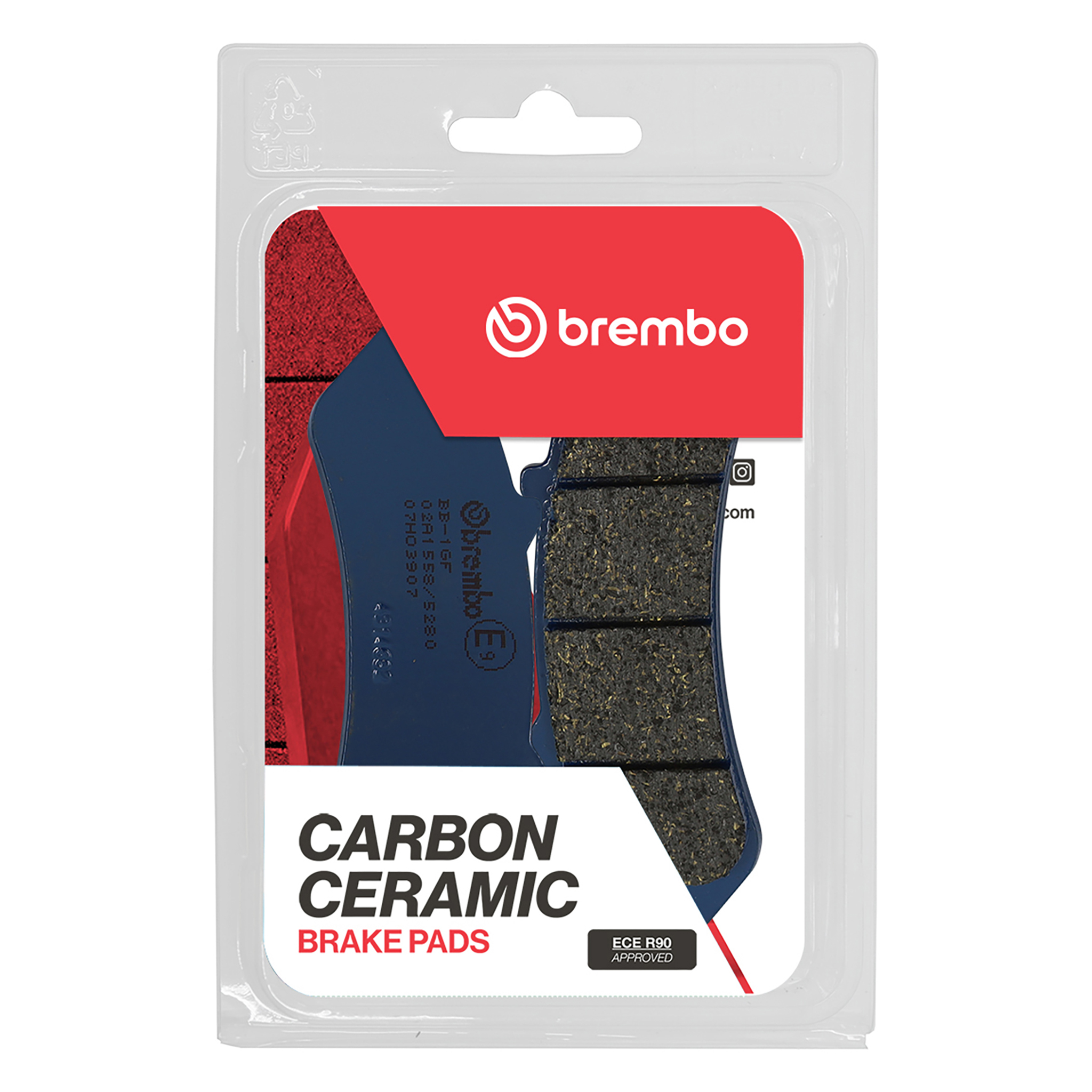 Brzdové obloženie BREMBO 07HO3907 CC ROAD