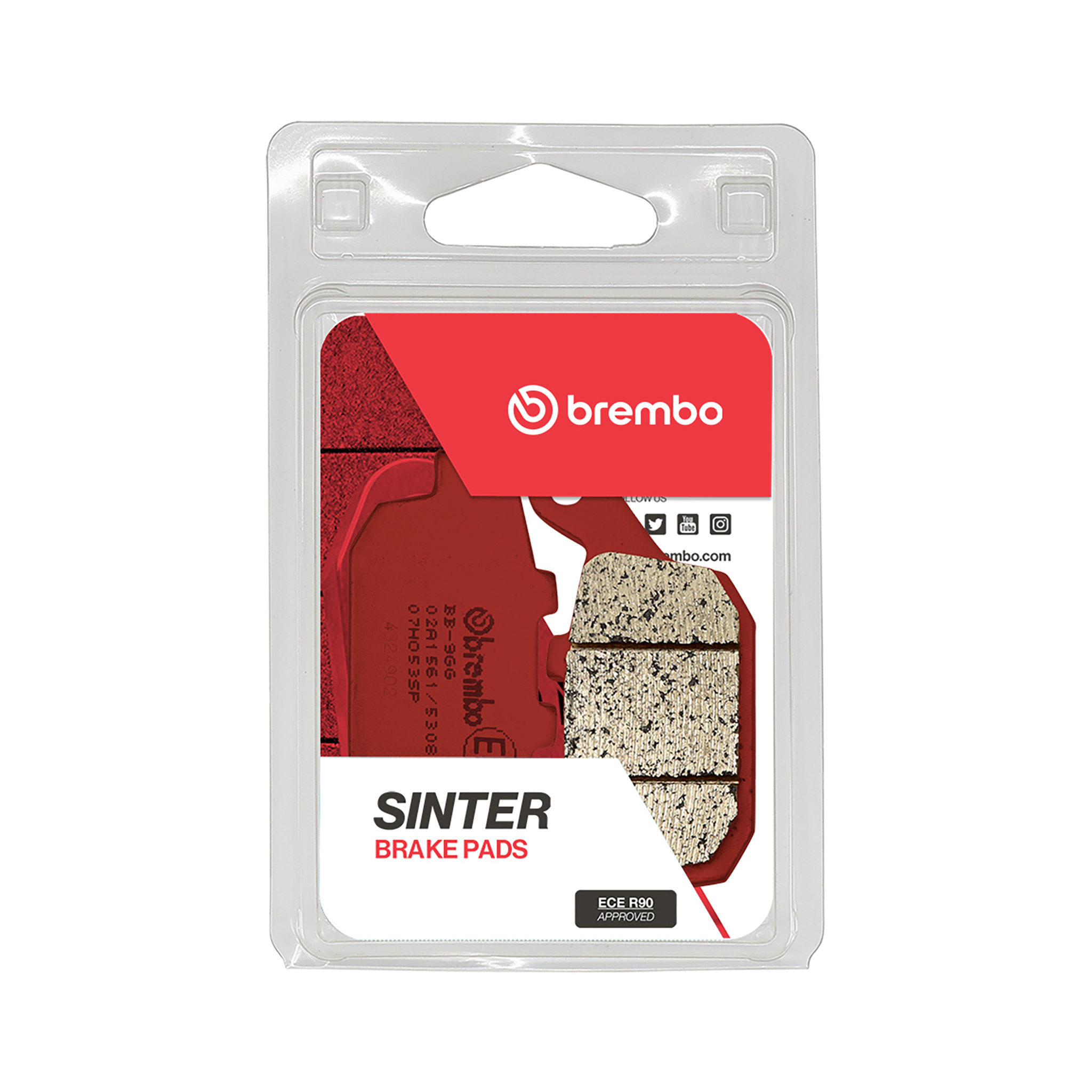 Brzdové obloženie BREMBO 07HO53SP