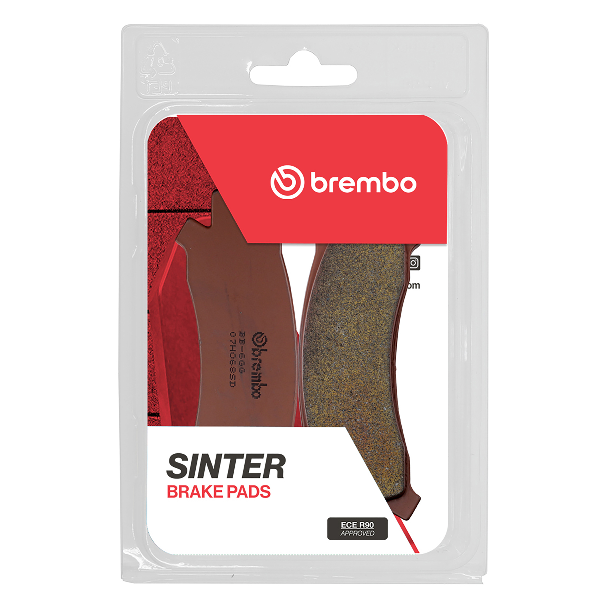 Brzdové obloženie BREMBO 07HO68SD