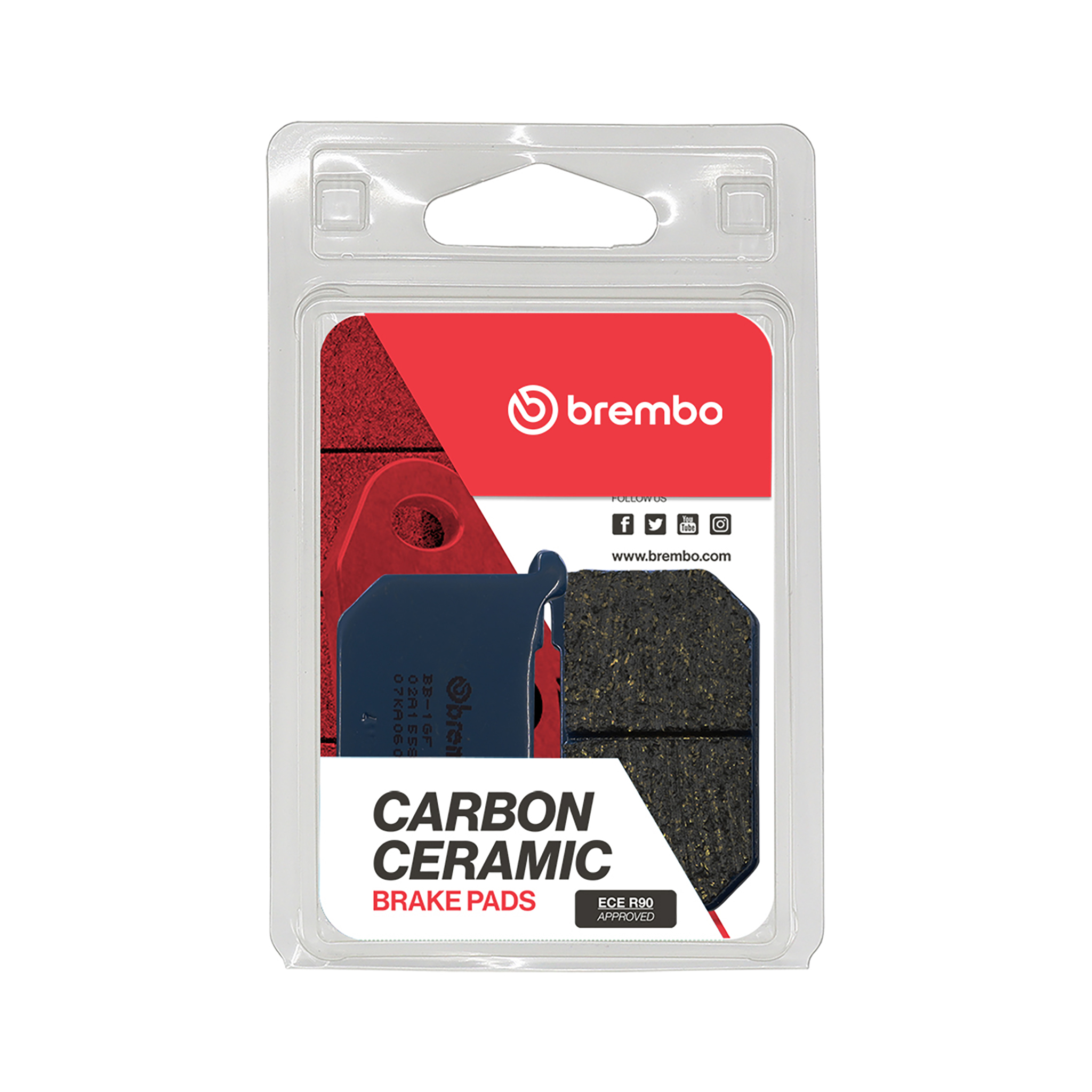 Brzdové obloženie BREMBO 07KA0608 CC ROAD