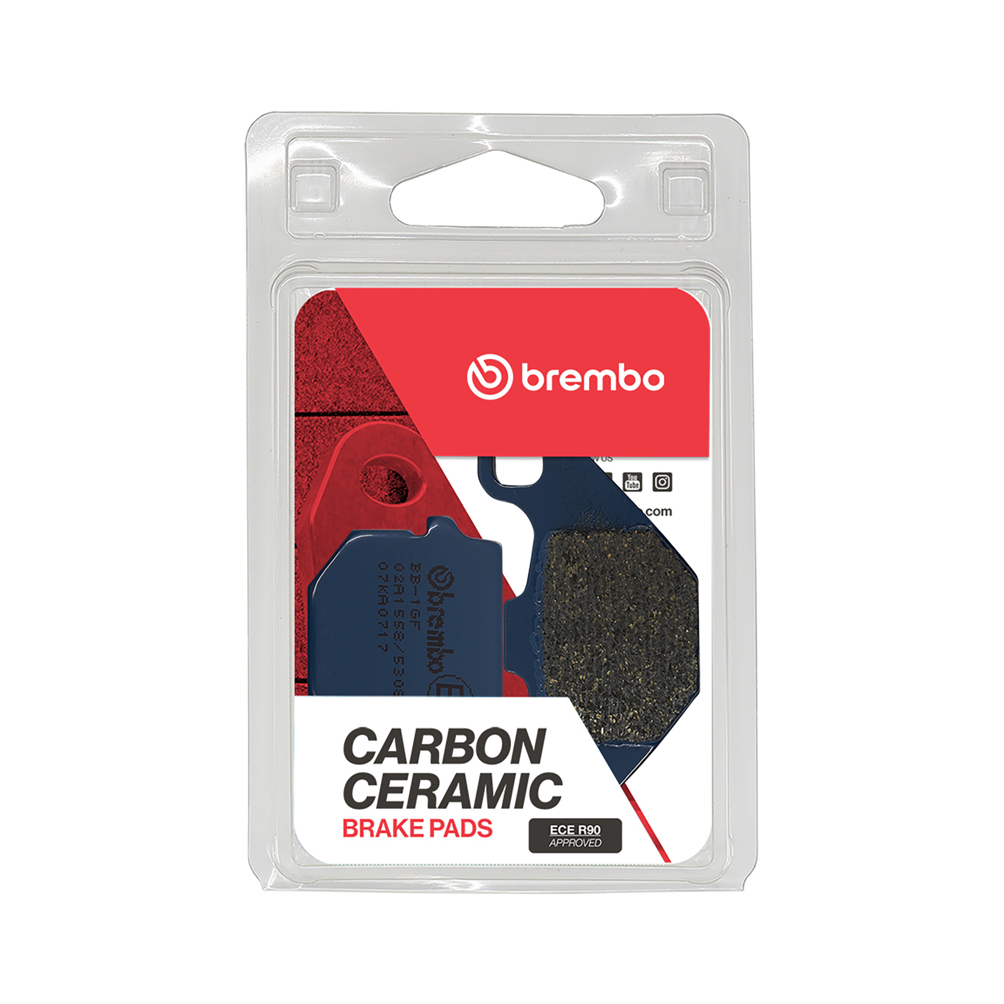 Brzdové obloženie BREMBO 07KA0717 CC ROAD
