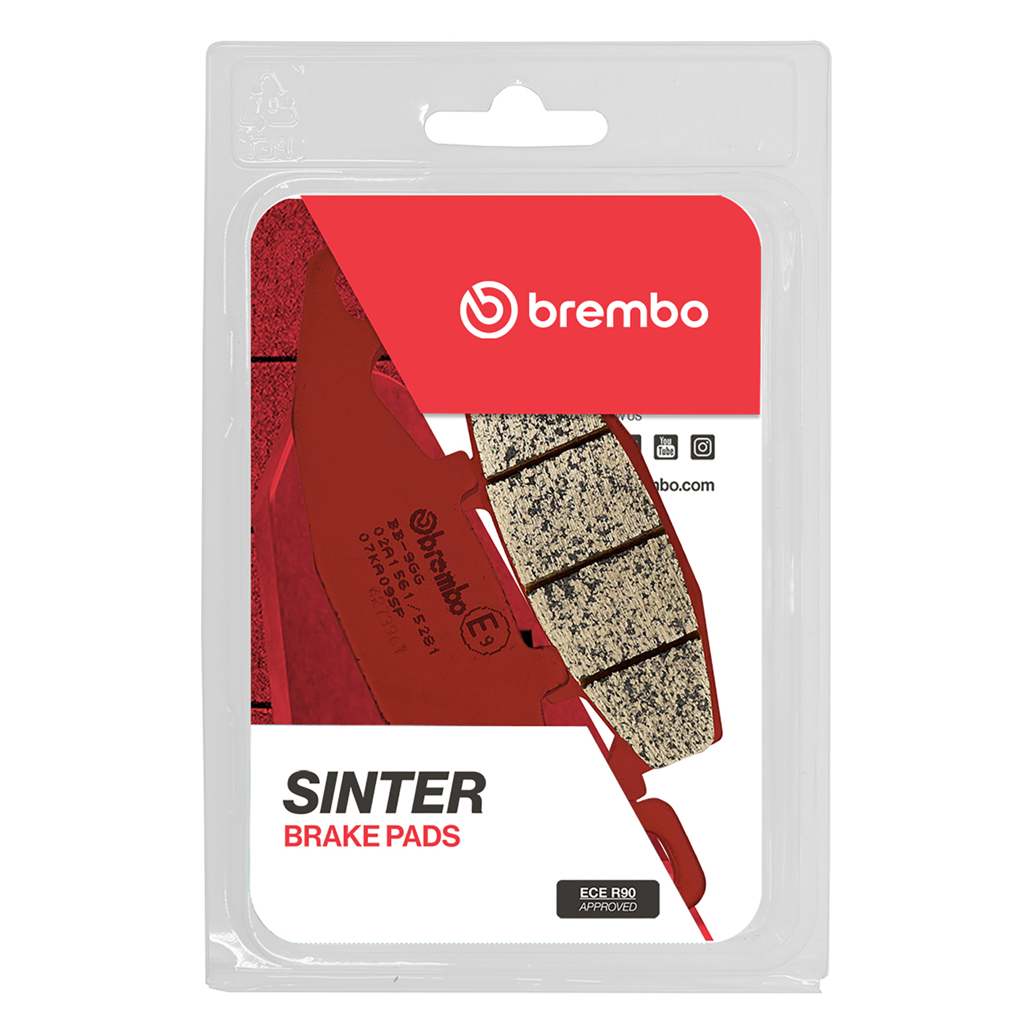 Brzdové obloženie BREMBO 07KA09SP