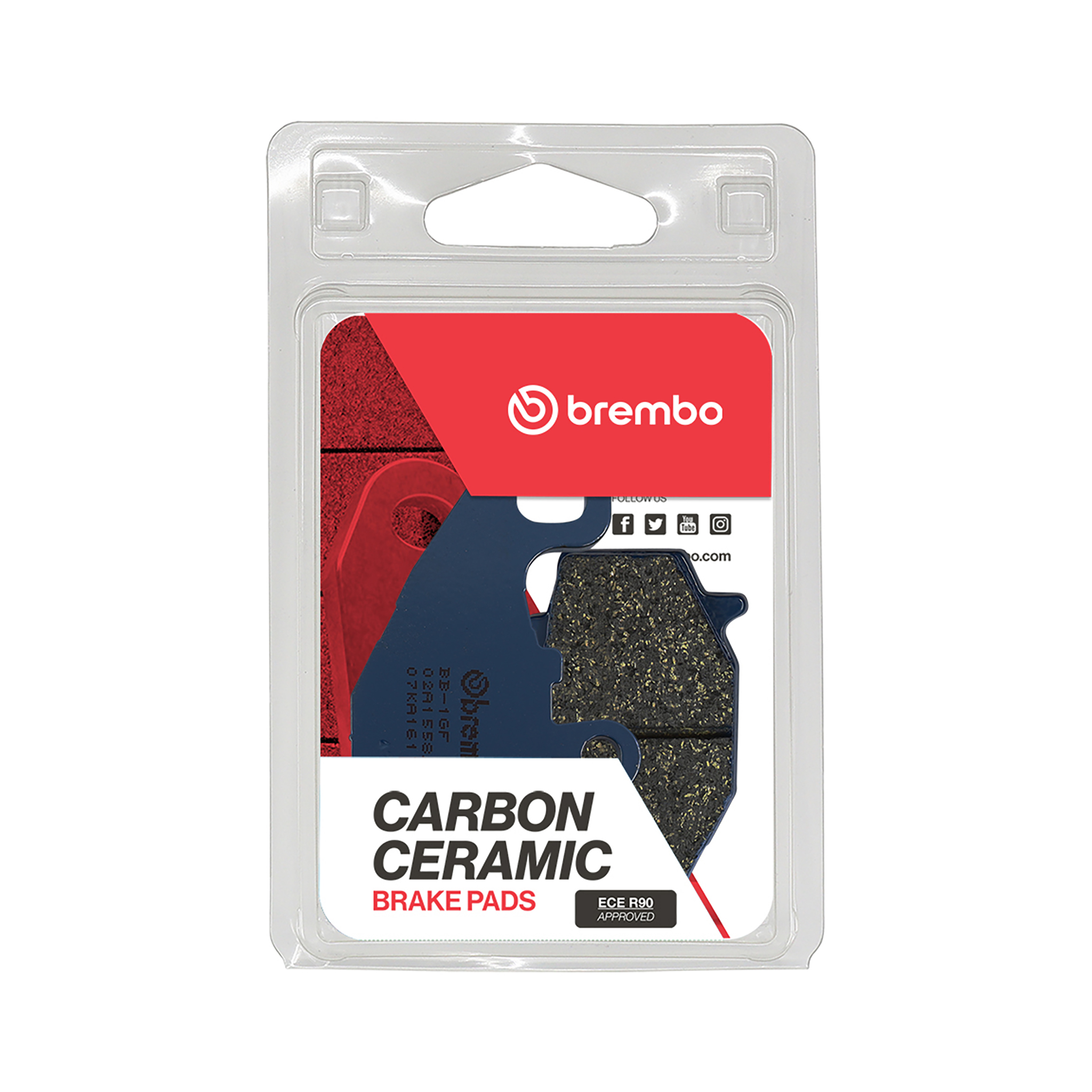 Brzdové obloženie BREMBO 07KA1617 CC ROAD