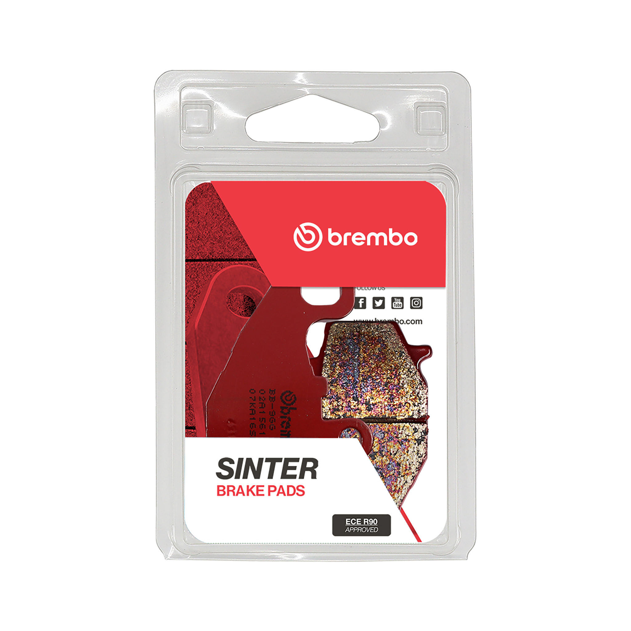 Brzdové obloženie BREMBO 07KA16SP