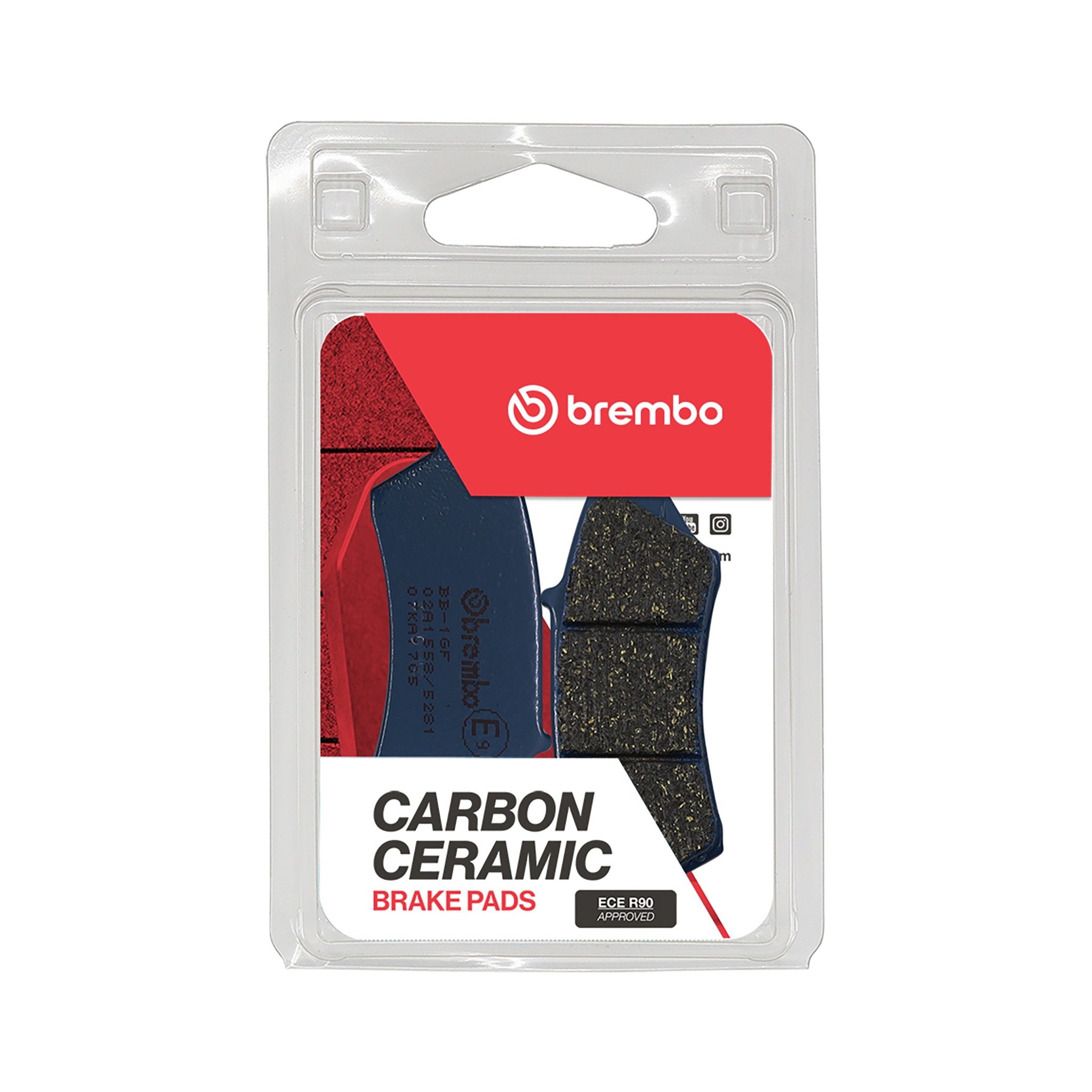 Brzdové obloženie BREMBO 07KA1705 CC ROAD