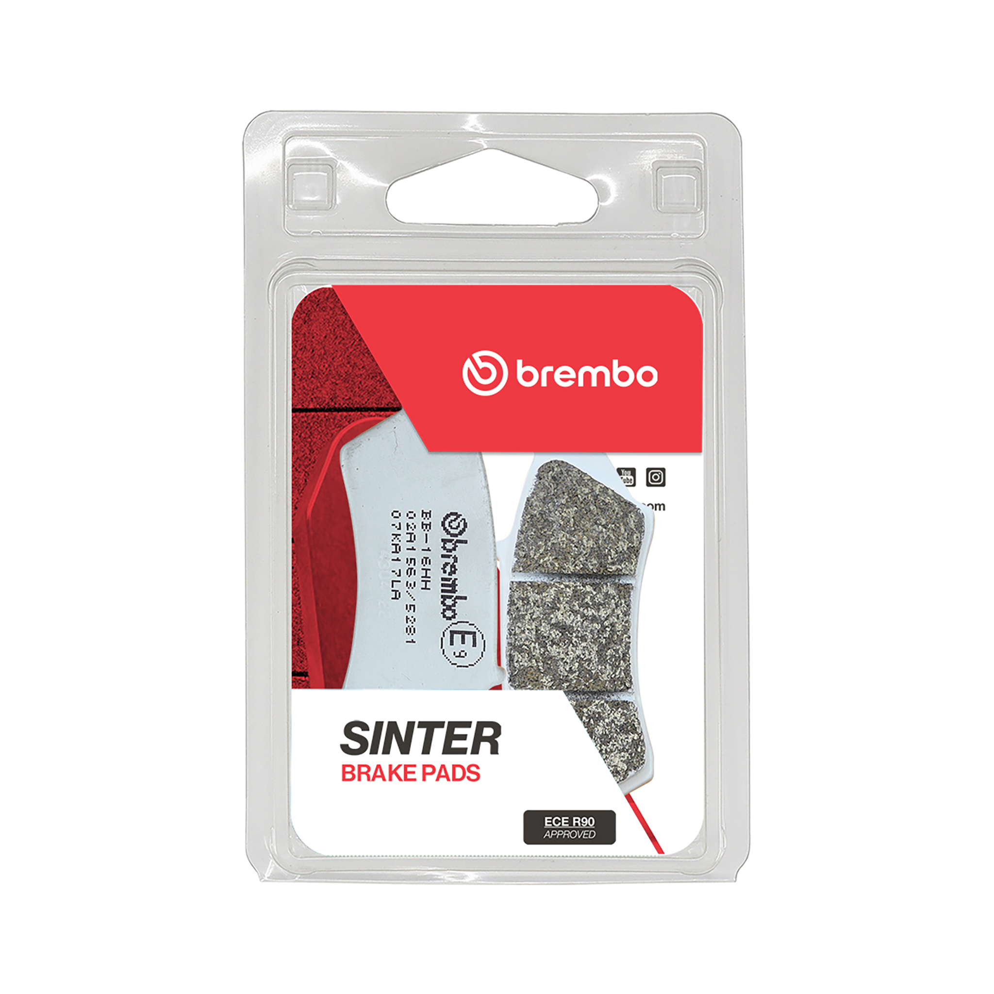 Brzdové obloženie BREMBO 07KA17LA