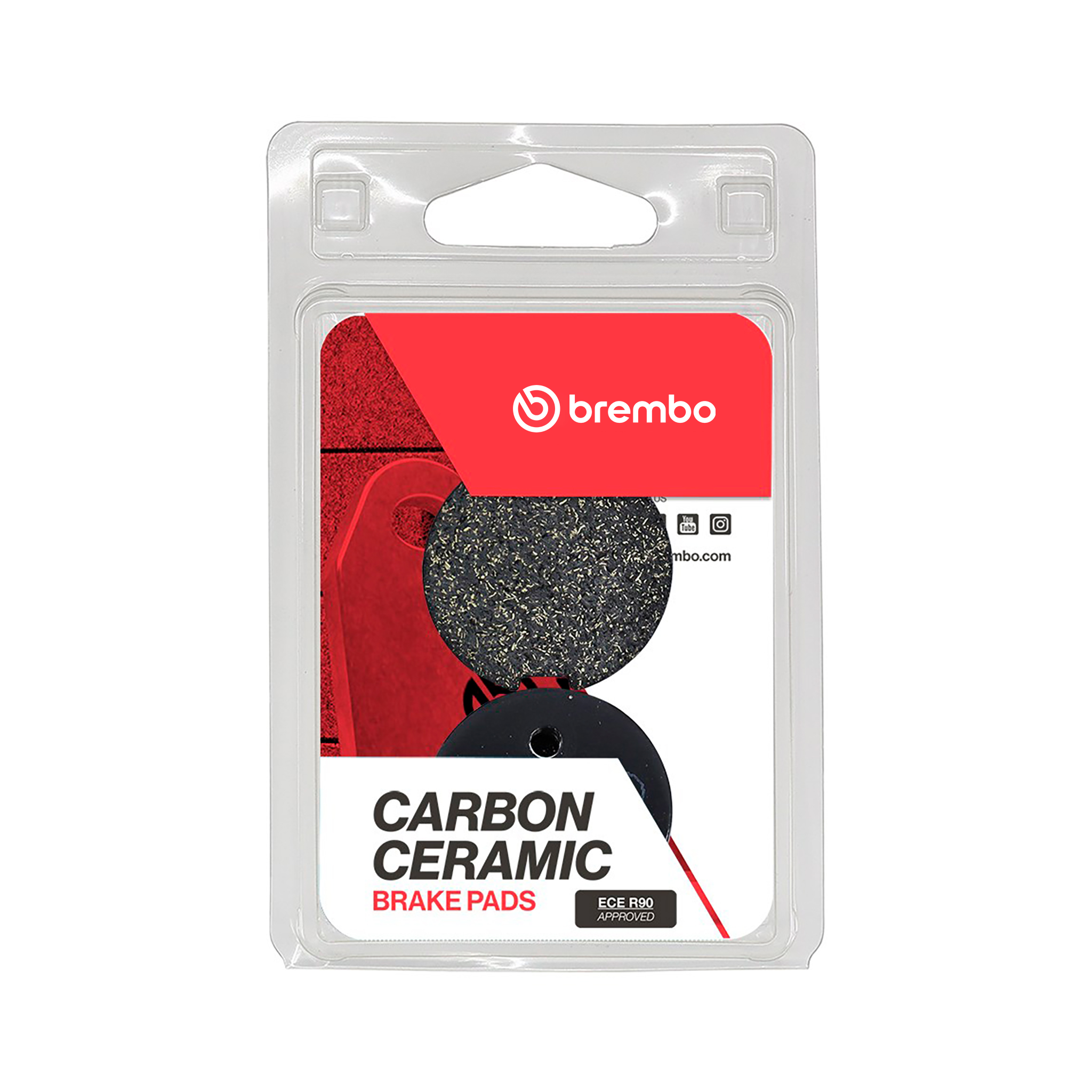 Brzdové obloženie BREMBO 07KS0321 CC ROAD