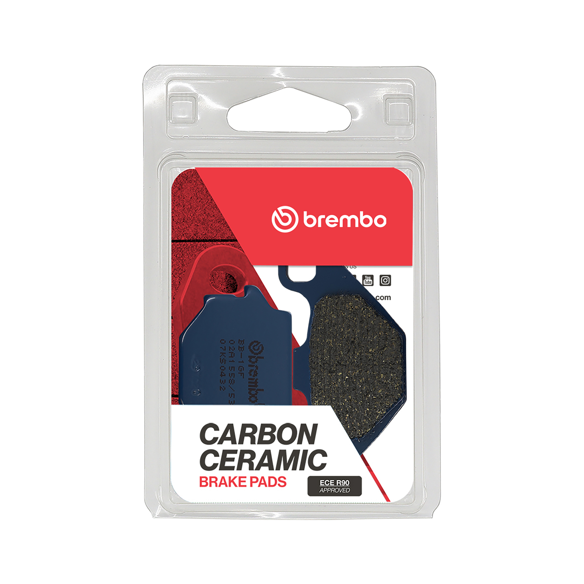 Brzdové obloženie BREMBO 07KS0432 CC ROAD