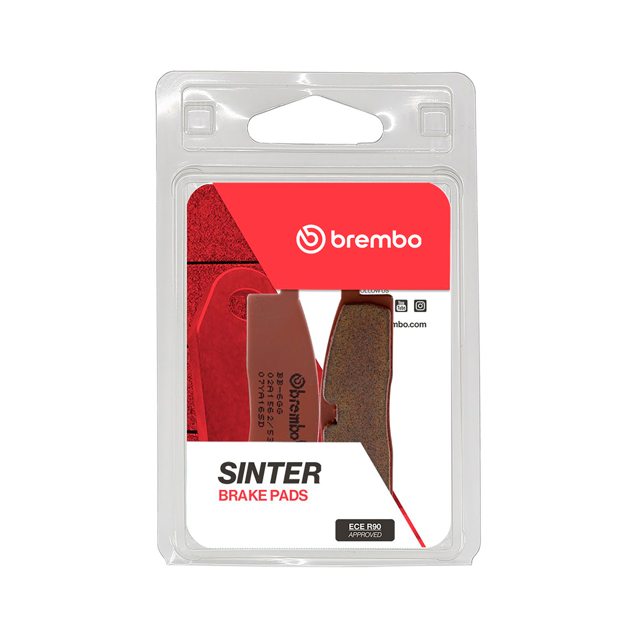 Brzdové obloženie BREMBO 07YA16SD