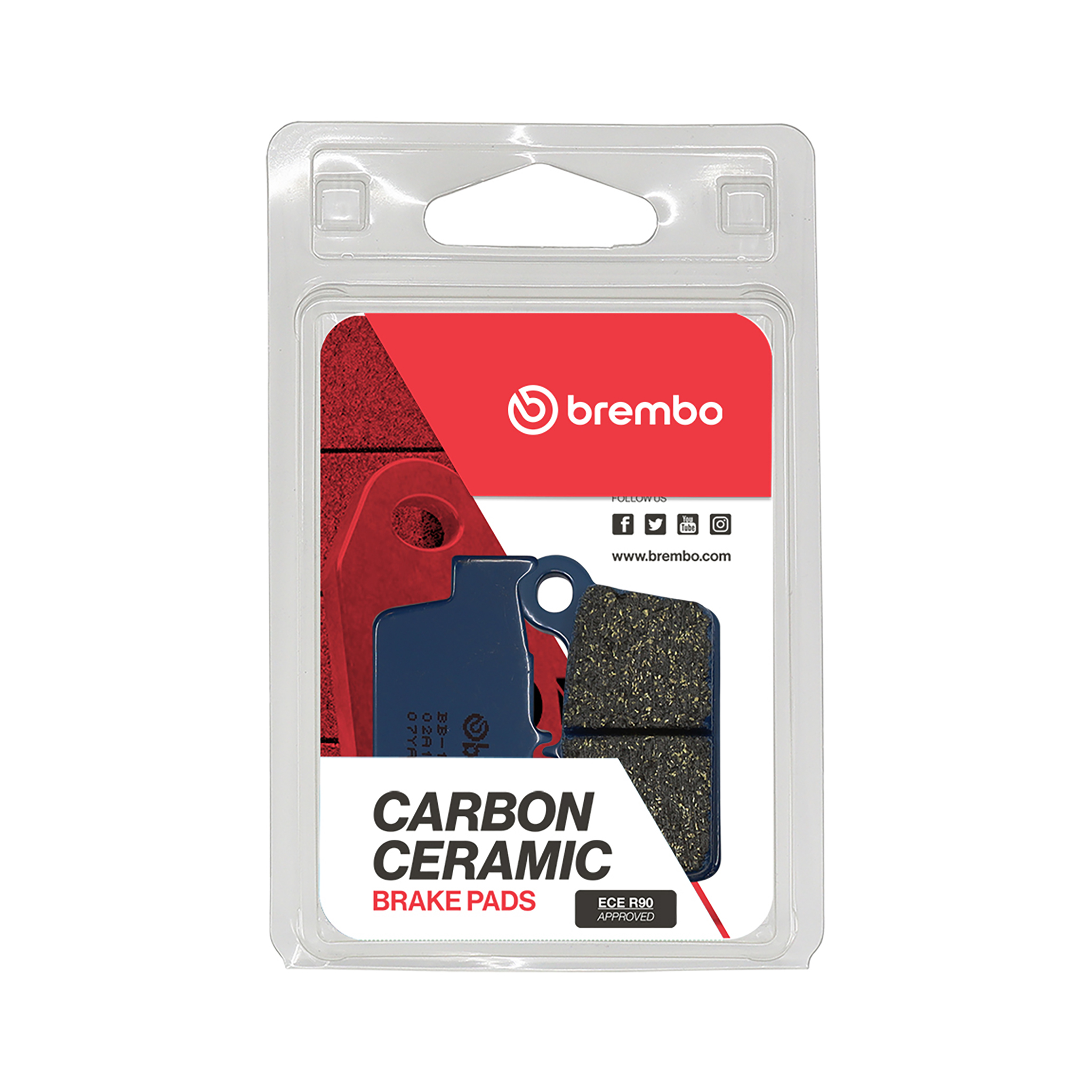 Brzdové obloženie BREMBO 07YA41CC CC ROAD