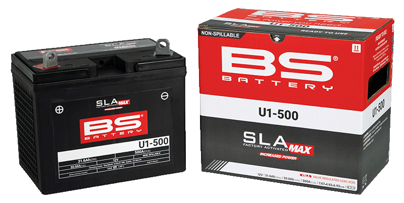 BS-BATTERY V továrni aktivovaný akumulátor U1-500 SLA MAX