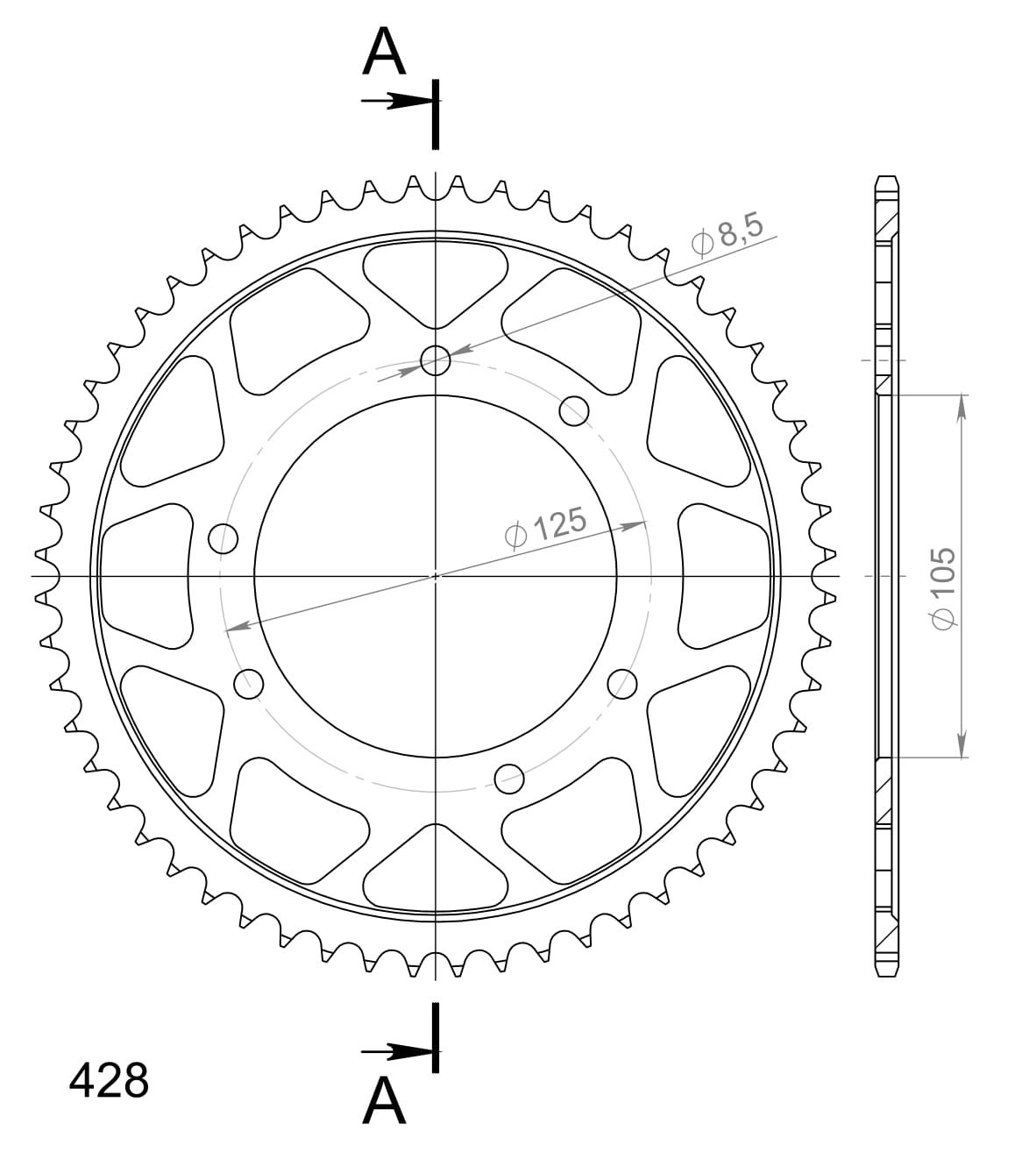 Foaie spate SUPERSPROX Negru [1]