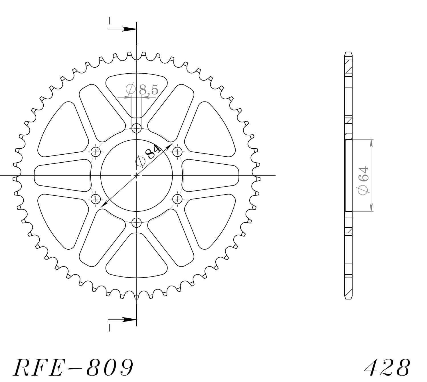 Foaie spate SUPERSPROX Negru [1]