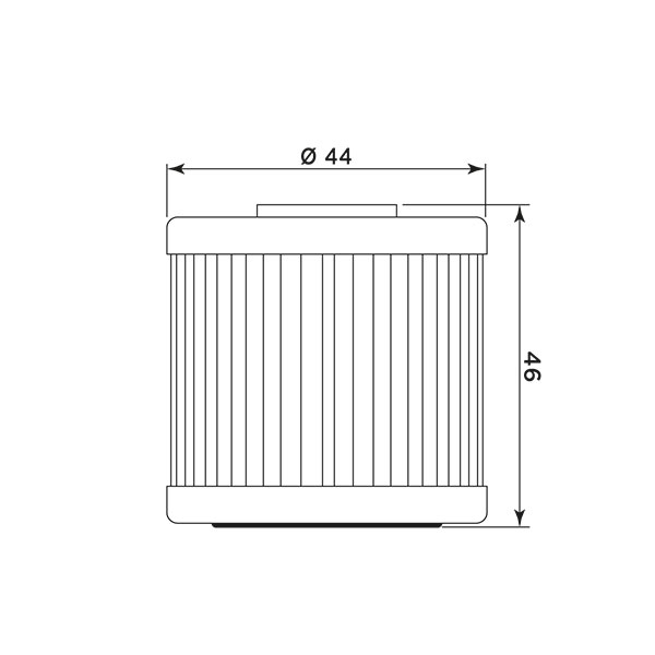 Olejový filter MIW KY7005 (alt. HF568)