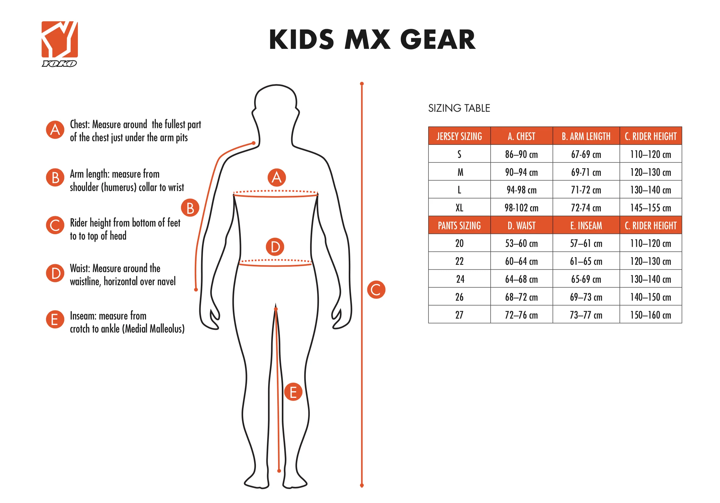 MX jersey kids YOKO VIILEE white / blue / yellow L [1]