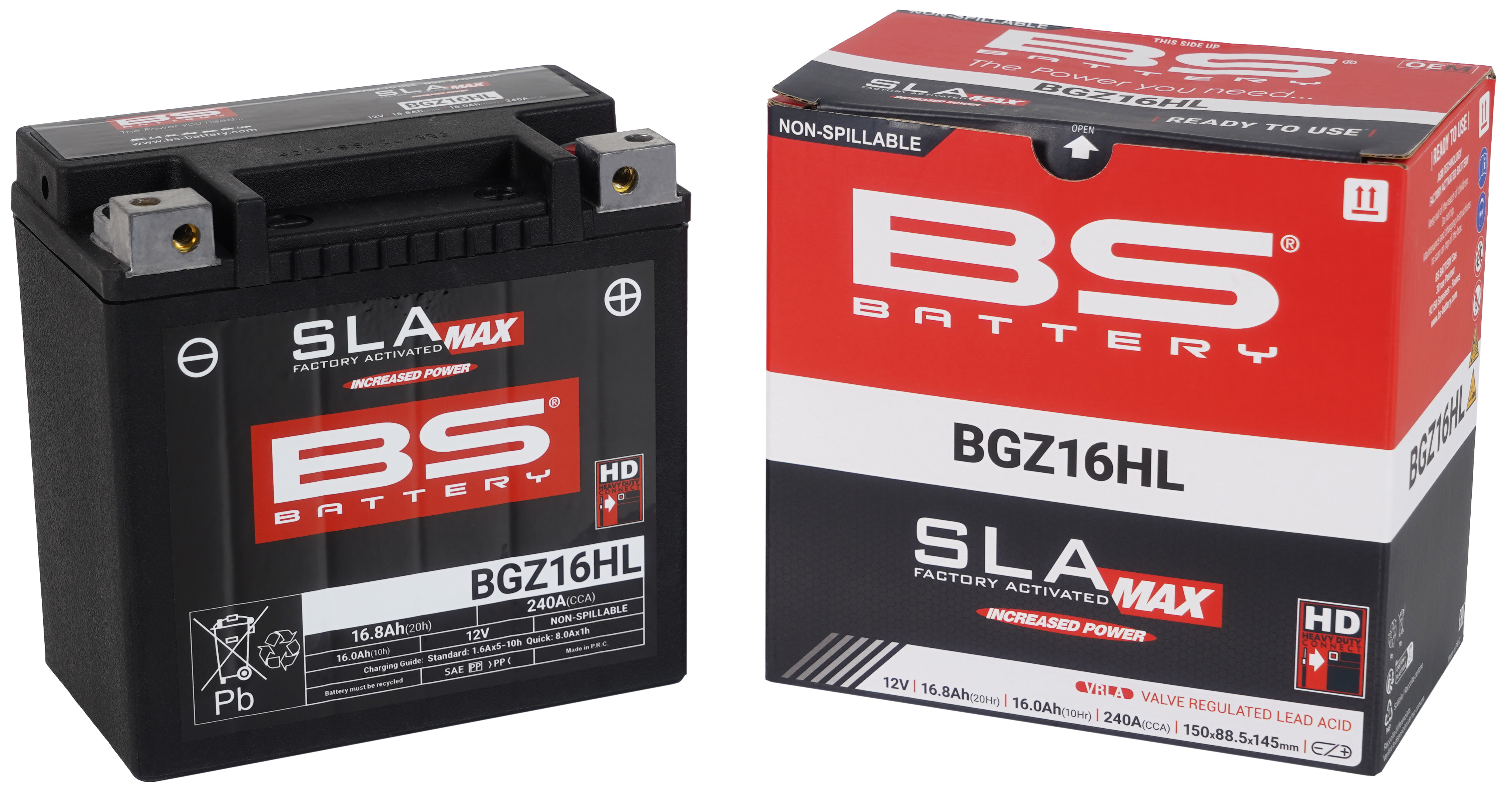 Baterie activata din fabrica BS-BATTERY SLA MAX [1]