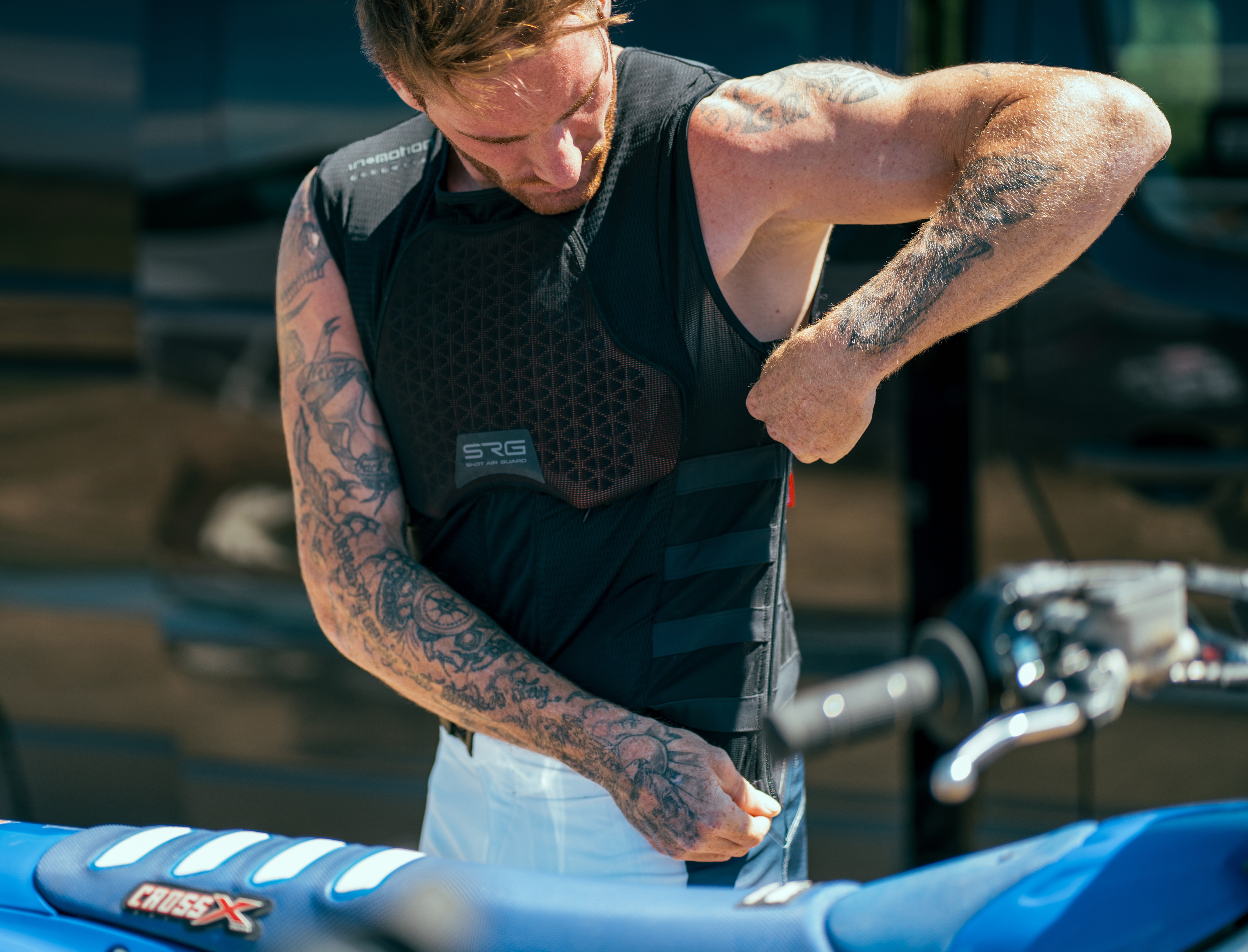 Airbag vest SRG SHOT AIR GUARD SRG-1 Negru XS [5]