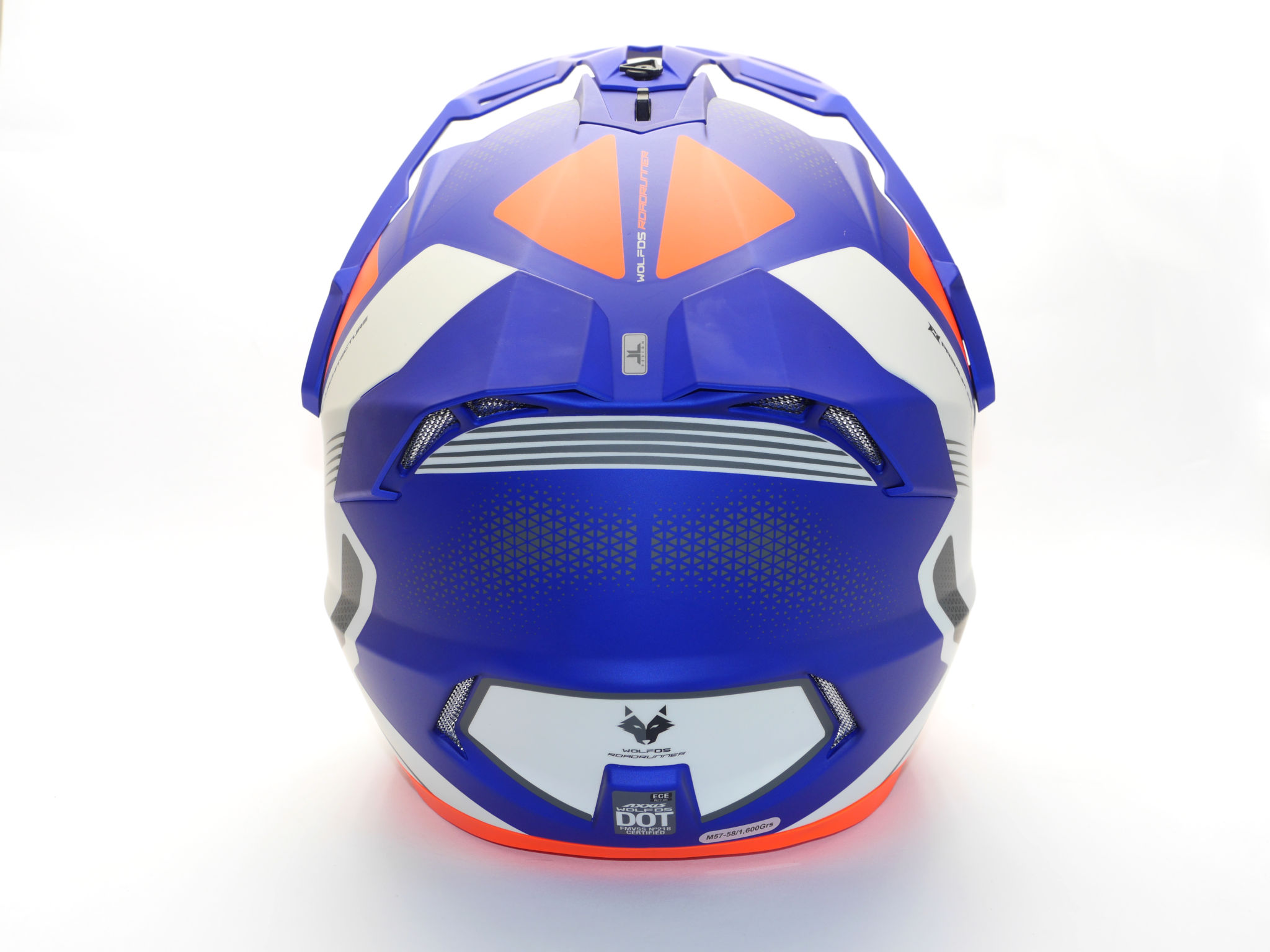 Dualsport helmet AXXIS WOLF DS roadrunner c7 matt blue L [1]