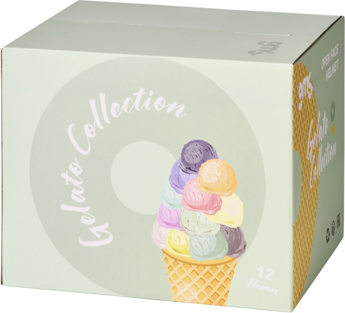 Jet helmet GMS GELATO Limone S [5]