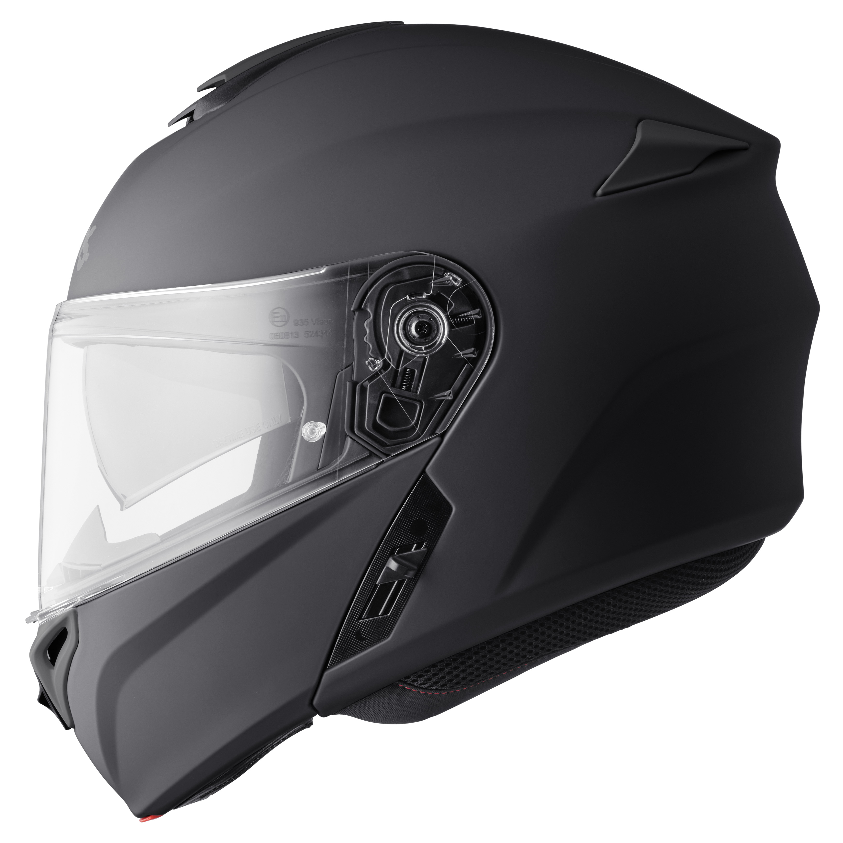 Flip up helmet GMS APERIO matt black S [3]