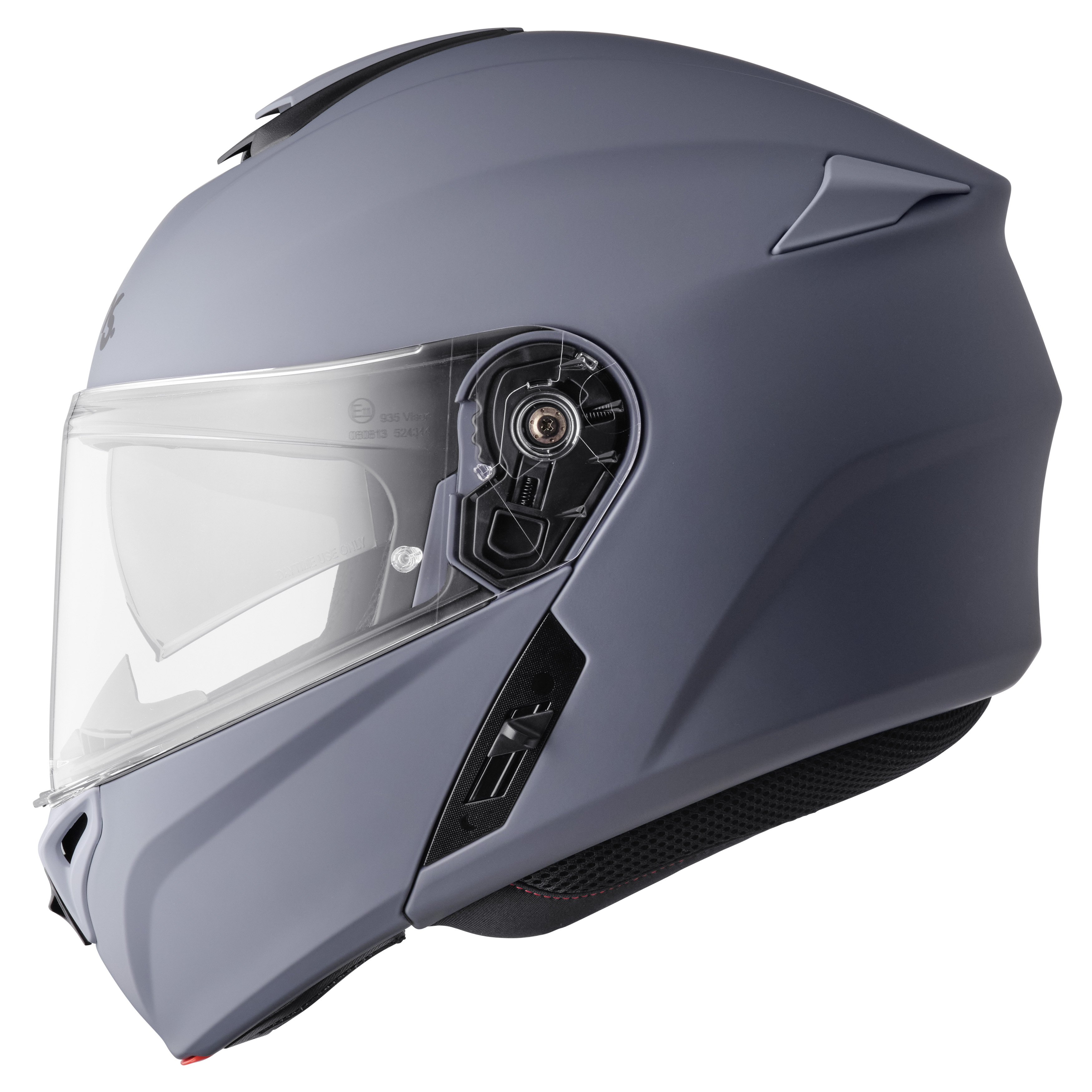 Flip up helmet GMS APERIO matt grey S [3]