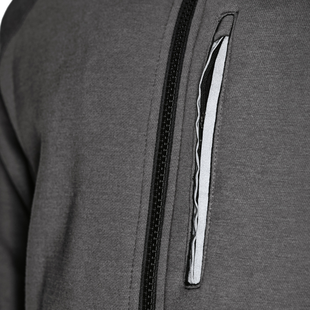 Hoodie GMS ARAS ZIP gri 2XL [4]