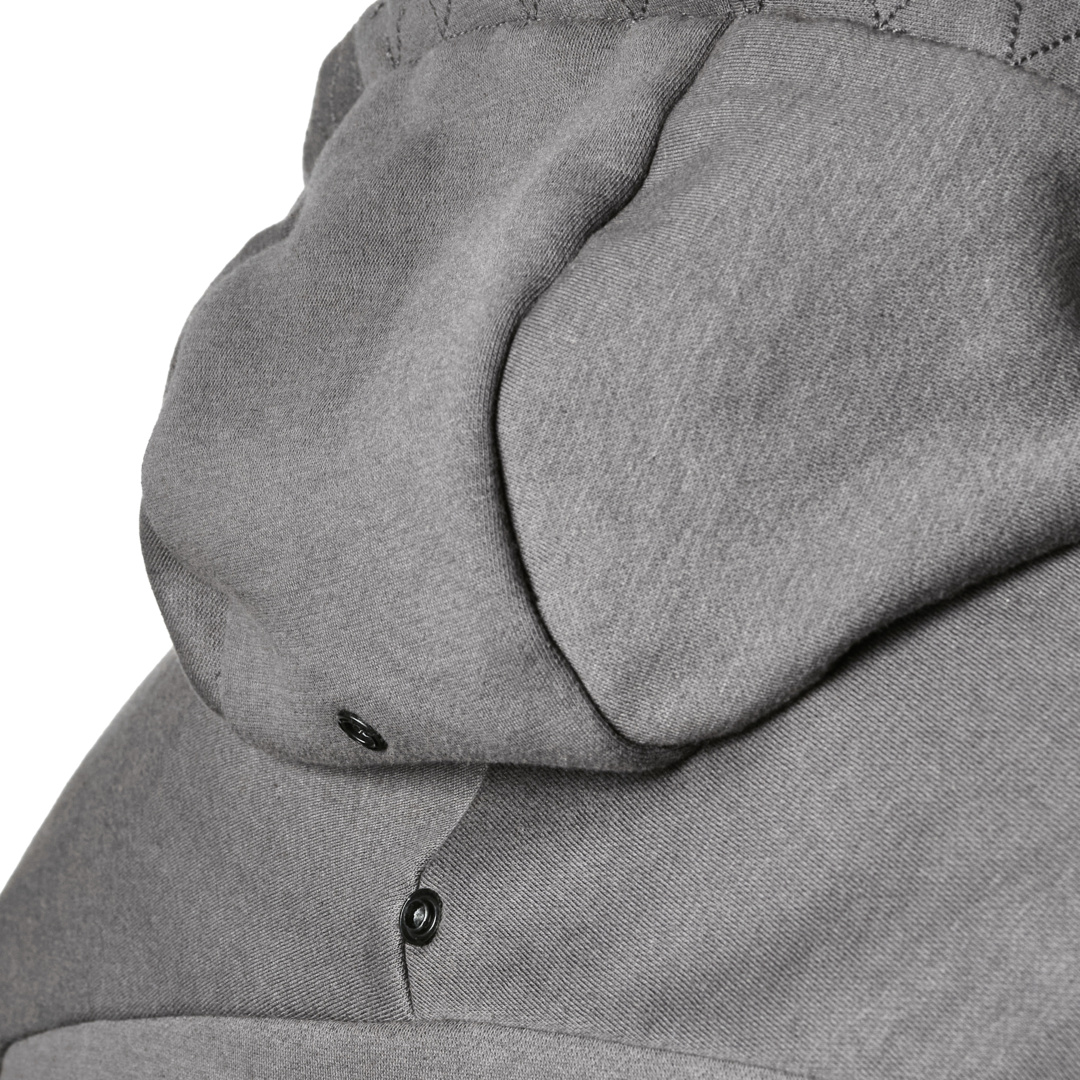 Hoodie GMS ARAS ZIP gri 2XL [5]