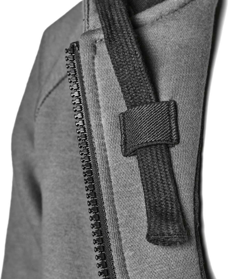 Hoodie GMS ARAS ZIP gri 2XL [3]