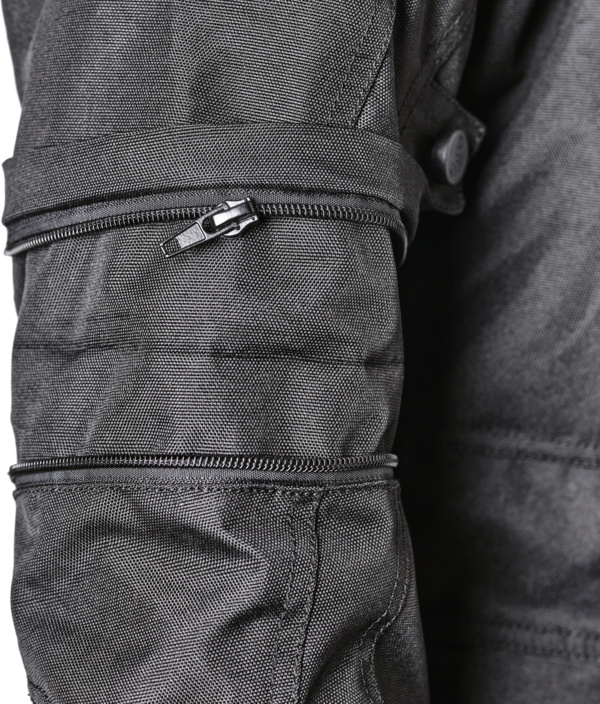 Geaca GMS Gear WP Junior black-fluo yellow 152 [4]