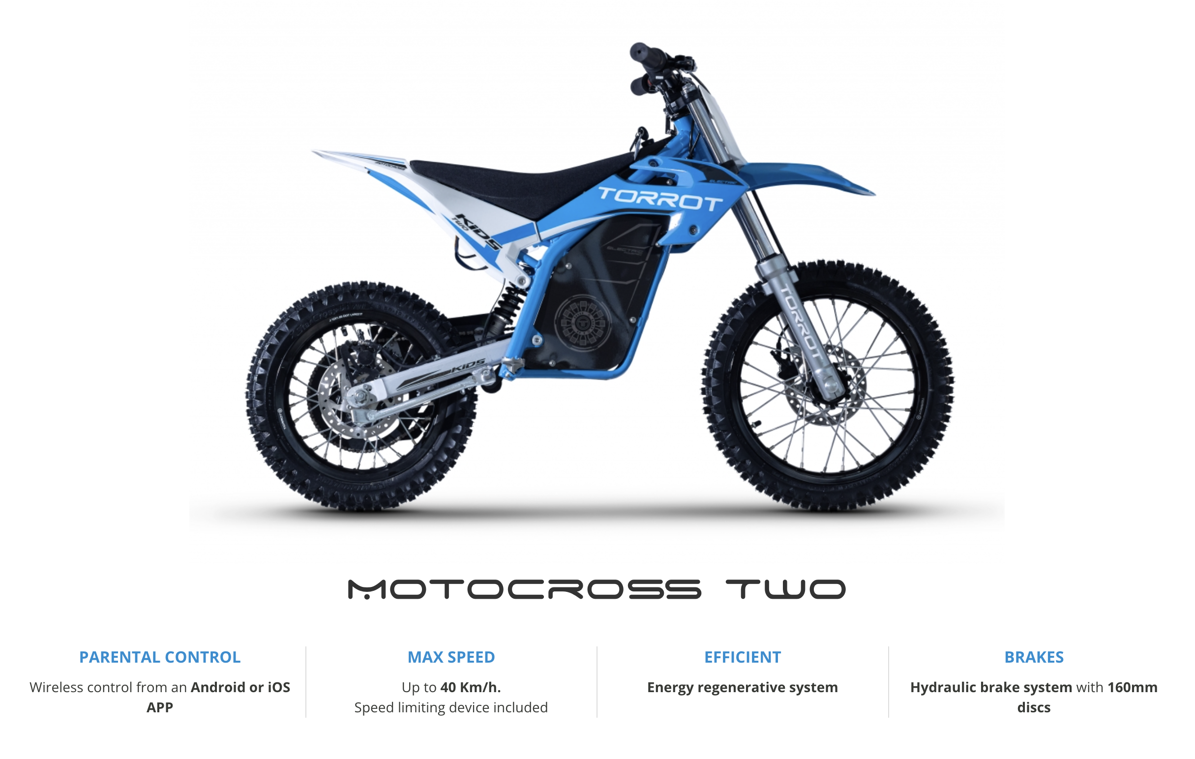 Electric kids cheap motocross bike